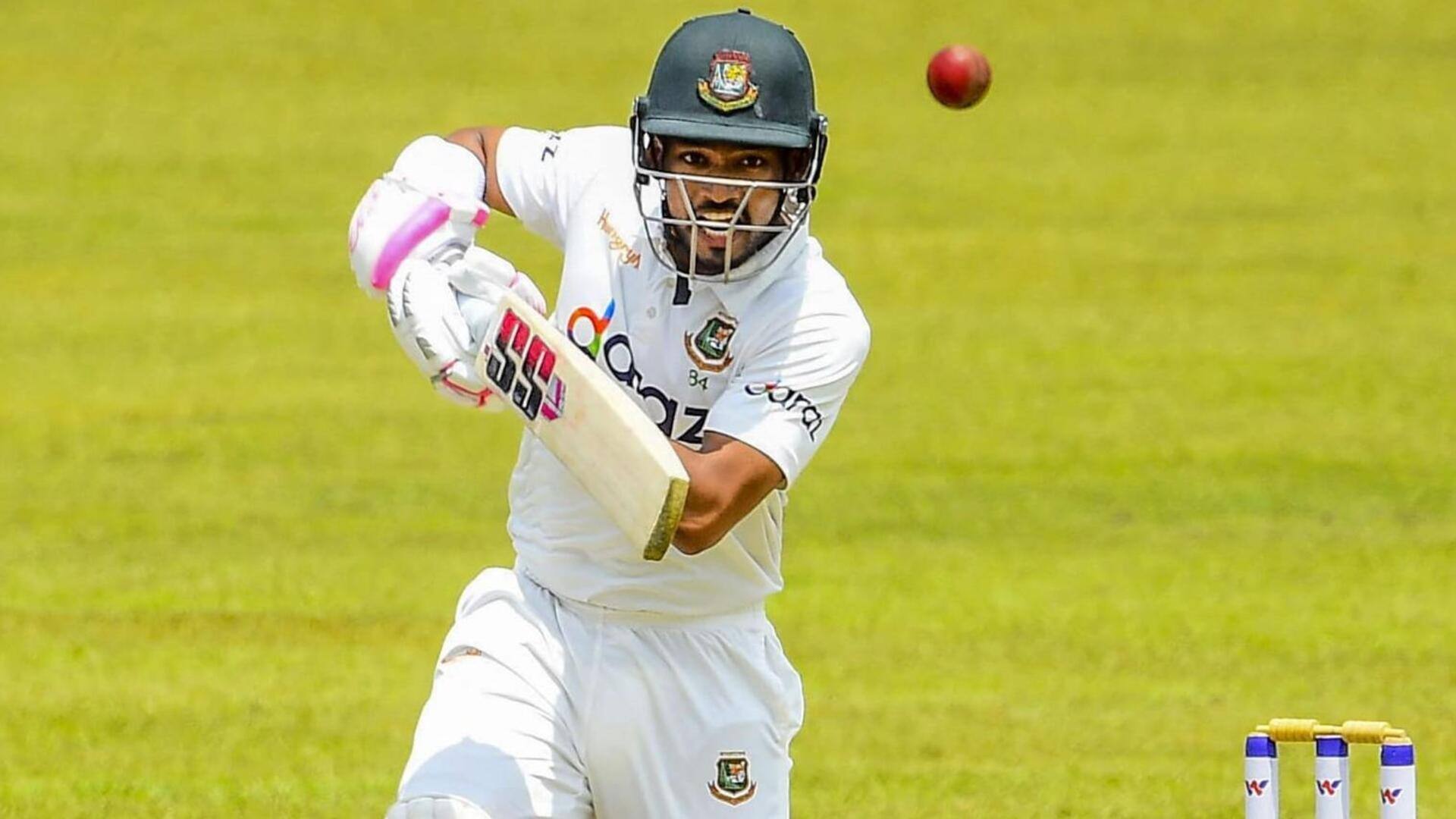 बांग्लादेश बनाम अफगानिस्तान: नजमुल हुसैन शांतो ने लगाया टेस्ट करियर का तीसरा शतक, जानिए आंकड़े 