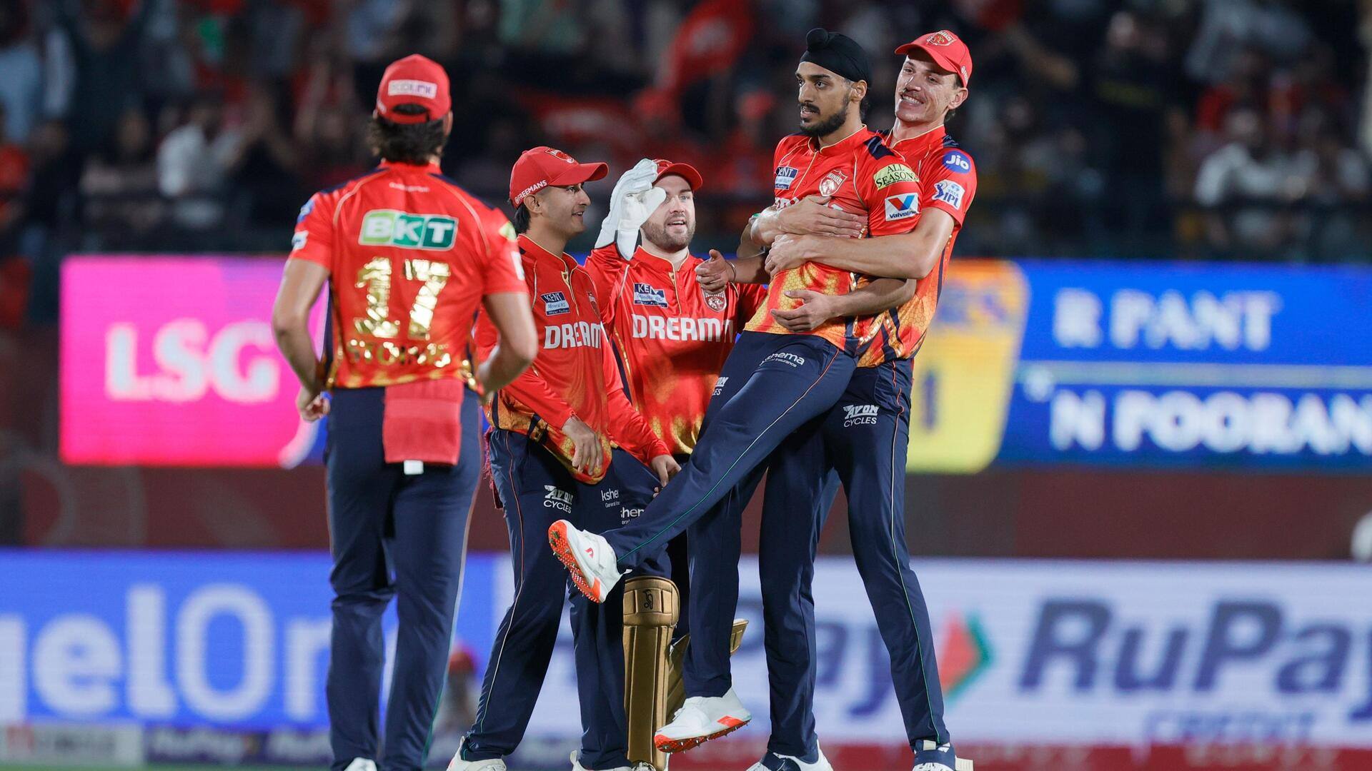 IPL 2025: PBKS ने LSG को हराते हुए अपनी 7वीं जीत दर्ज की, ये बने रिकॉर्ड्स IPL 2025: PBKS ने LSG को हराते हुए अपनी 7वीं जीत दर्ज की, ये बने रिकॉर्ड्स
