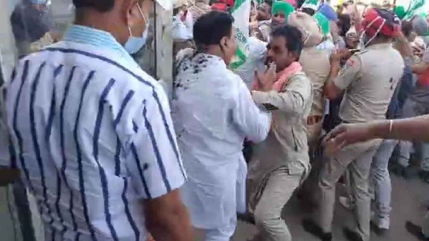 कथित तौर पर नारंग के साथ हुई हाथापाई कथित तौर पर नारंग के साथ हुई हाथापाई