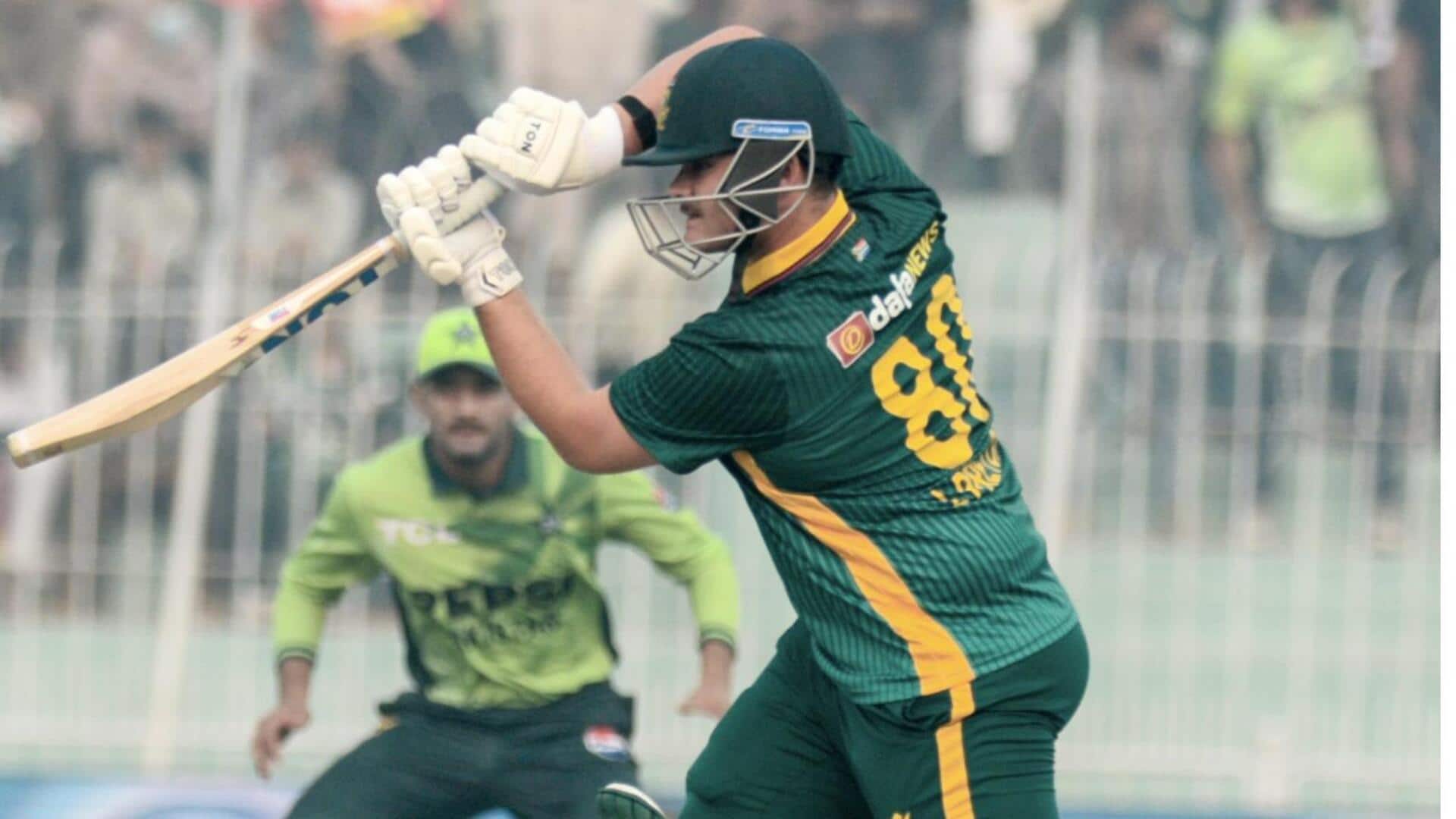 वनडे क्रिकेट: दक्षिण अफ्रीका की ओर से 50+ रन की पारी खेलने वाले सबसे युवा बल्लेबाज