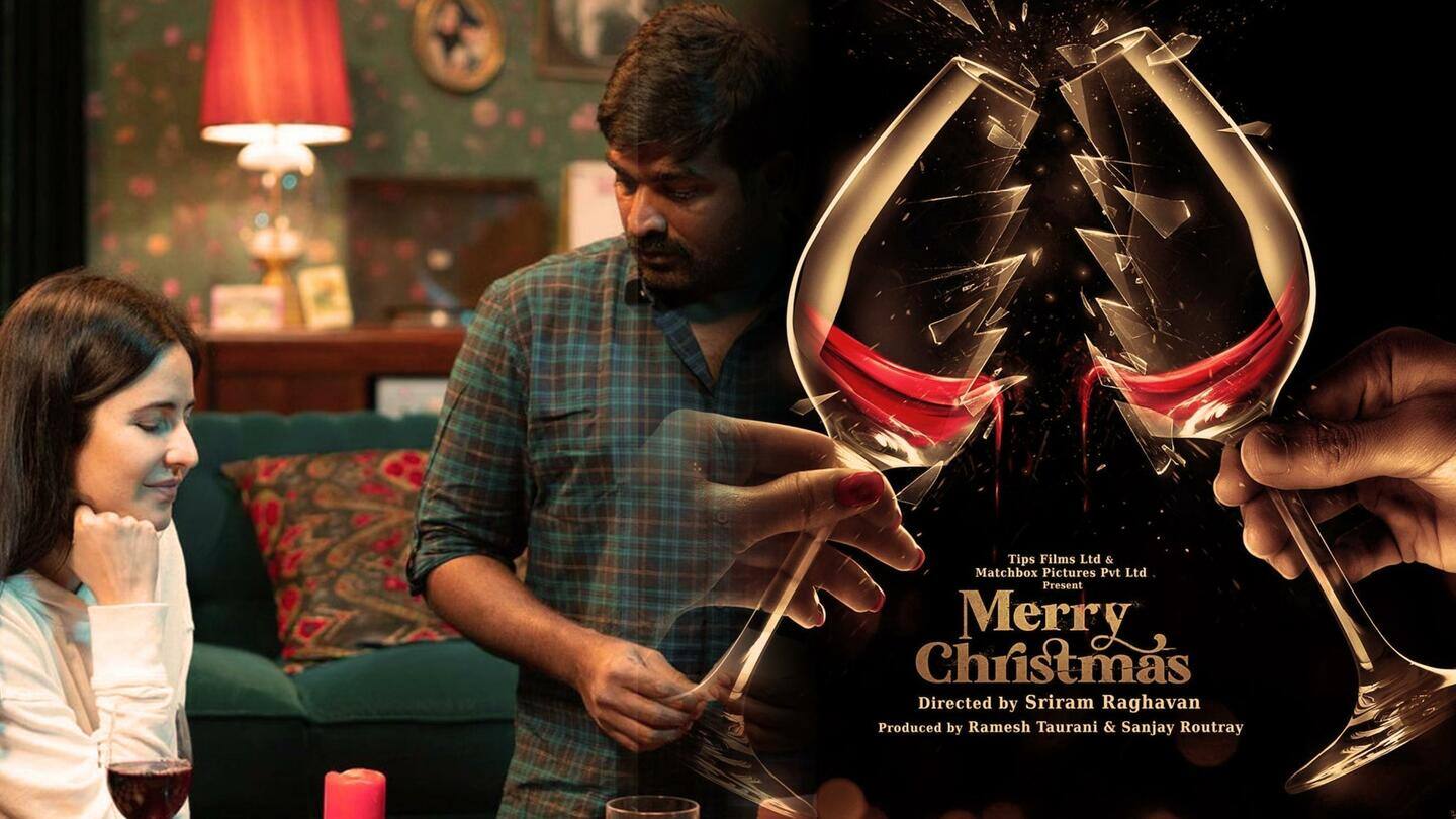 कैटरीना कैफ और विजय सेतुपति ने शेयर किया 'मेरी क्रिसमस' का पहला पोस्टर