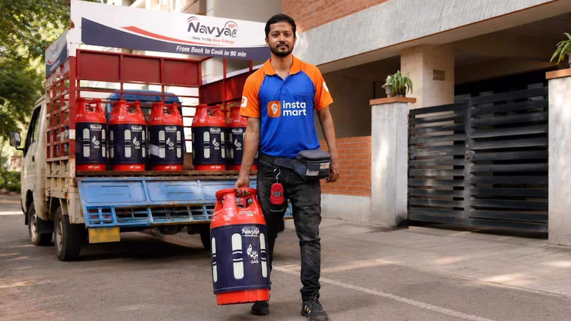 इंस्टामार्ट ऐप से अब मिलेगा LPG सिलेंडर, यहां शुरू हुई नई सुविधा