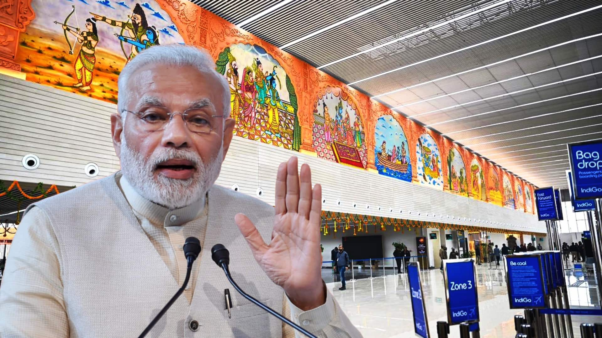 प्रधानमंत्री मोदी का अयोध्या दौरा आज, नए हवाई अड्डे और रेलवे स्टेशन का करेंगे उद्घाटन