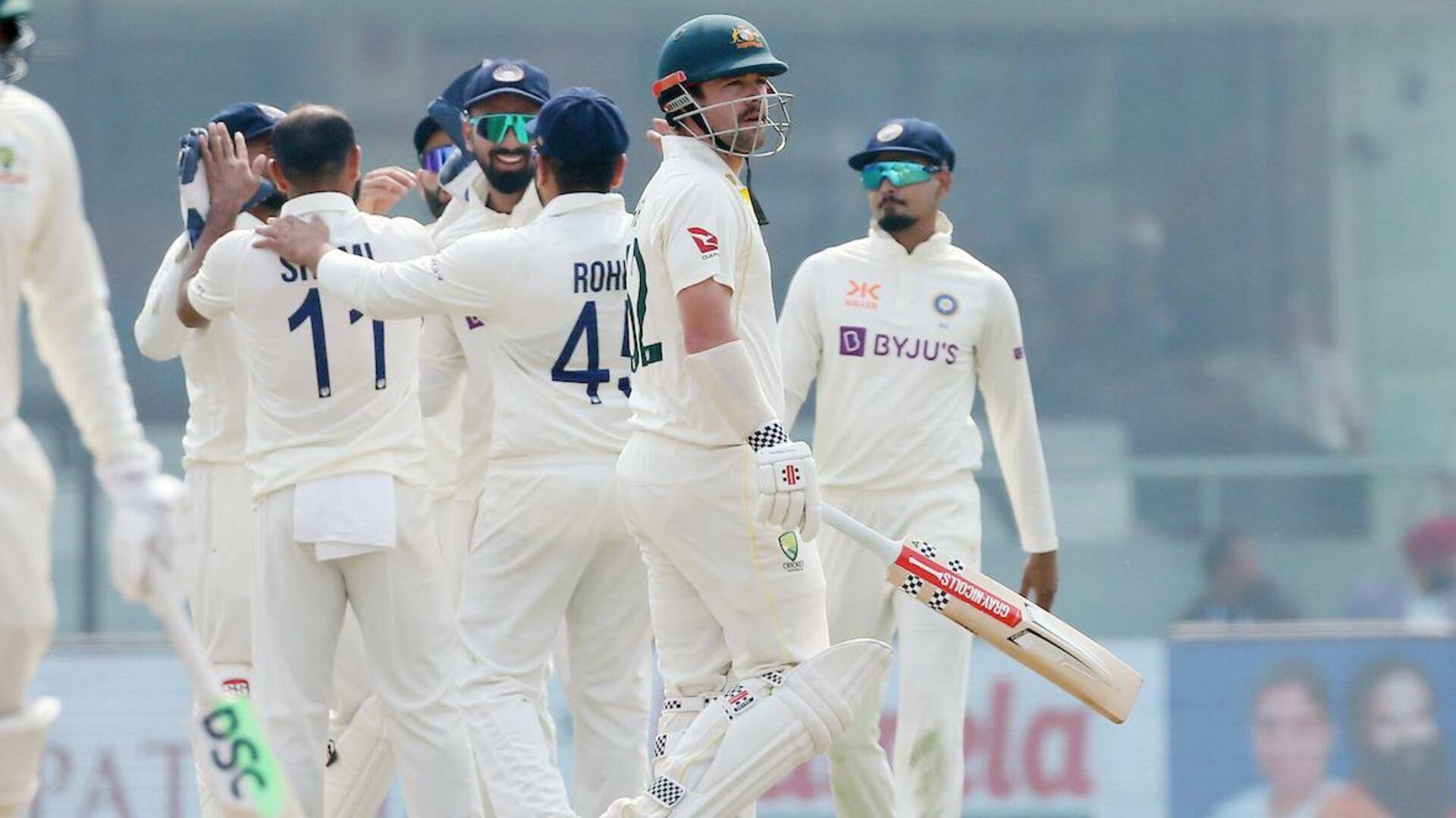 दूसरा टेस्ट: भारतीय गेंदबाजों के नाम रहा पहला दिन, अश्विन-जडेजा और शमी की शानदार गेंदबाजी