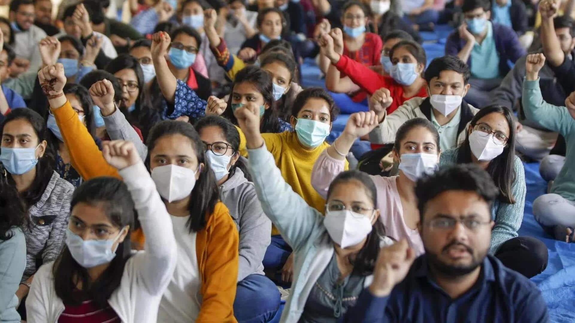 मध्य प्रदेश: राज्य के 13,000 सरकारी डॉक्टर अनिश्चितकालीन हड़ताल पर, इमरजेंसी सेवा और पोस्टमार्टम प्रभावित