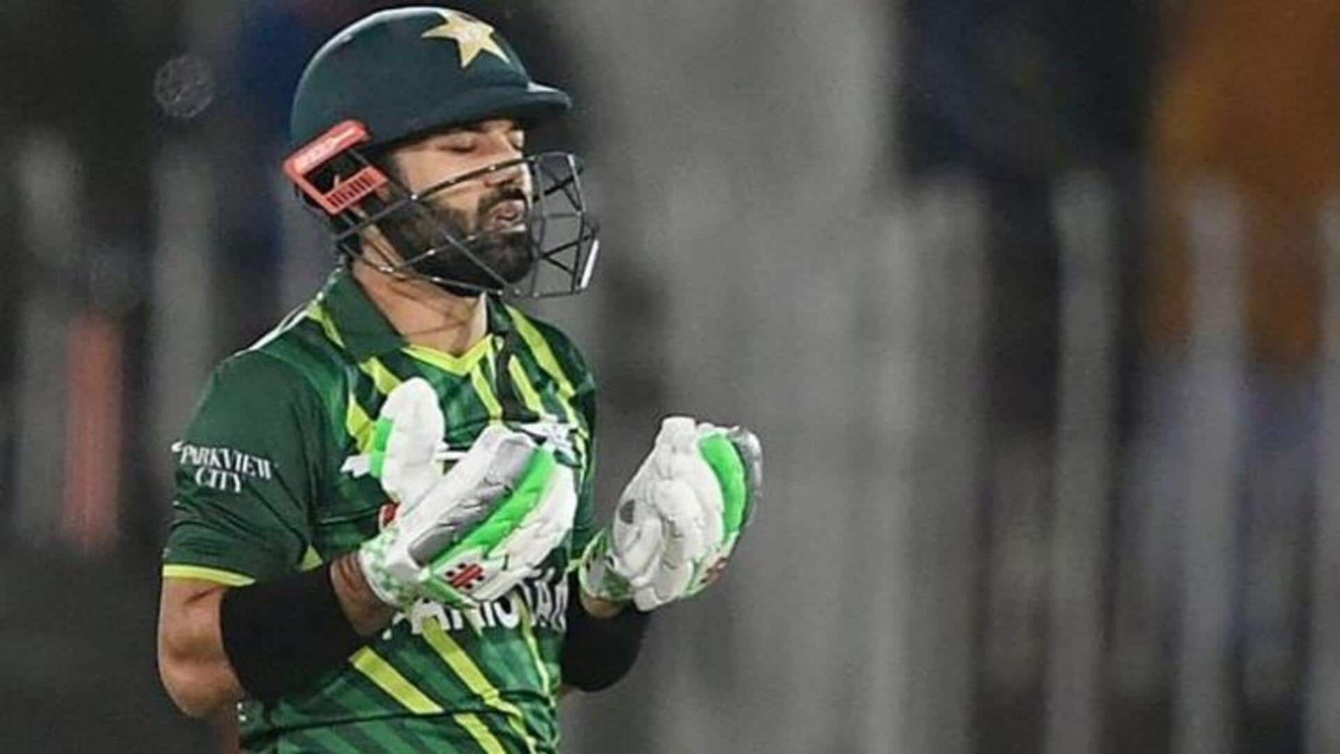 पाकिस्तान बनाम न्यूजीलैंड: मोहम्मद रिजवान सबसे तेज 3,000 टी-20 अंतरराष्ट्रीय रन बनाने वाले बल्लेबाज बने
