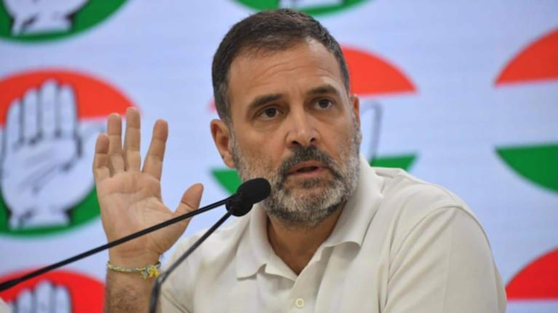 राहुल गांधी ने पुंछ में किया पाकिस्तान की गोलाबारी से प्रभावित इलाकों का दौरा राहुल गांधी ने पुंछ में किया पाकिस्तान की गोलाबारी से प्रभावित इलाकों का दौरा