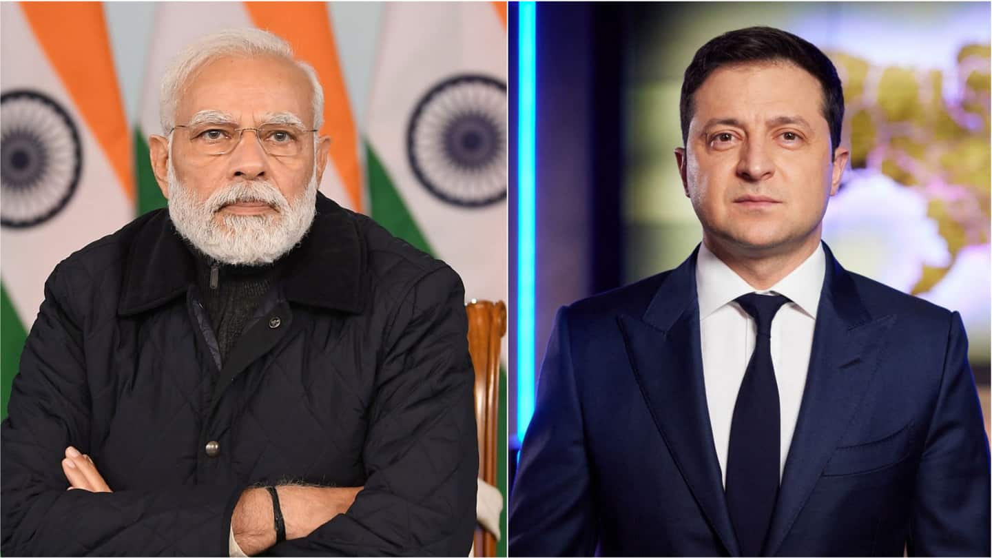 यूक्रेनी राष्ट्रपति वोलोडिमीर जेलेंस्की ने की प्रधानमंत्री मोदी से बात, मांगा भारत का सहयोग