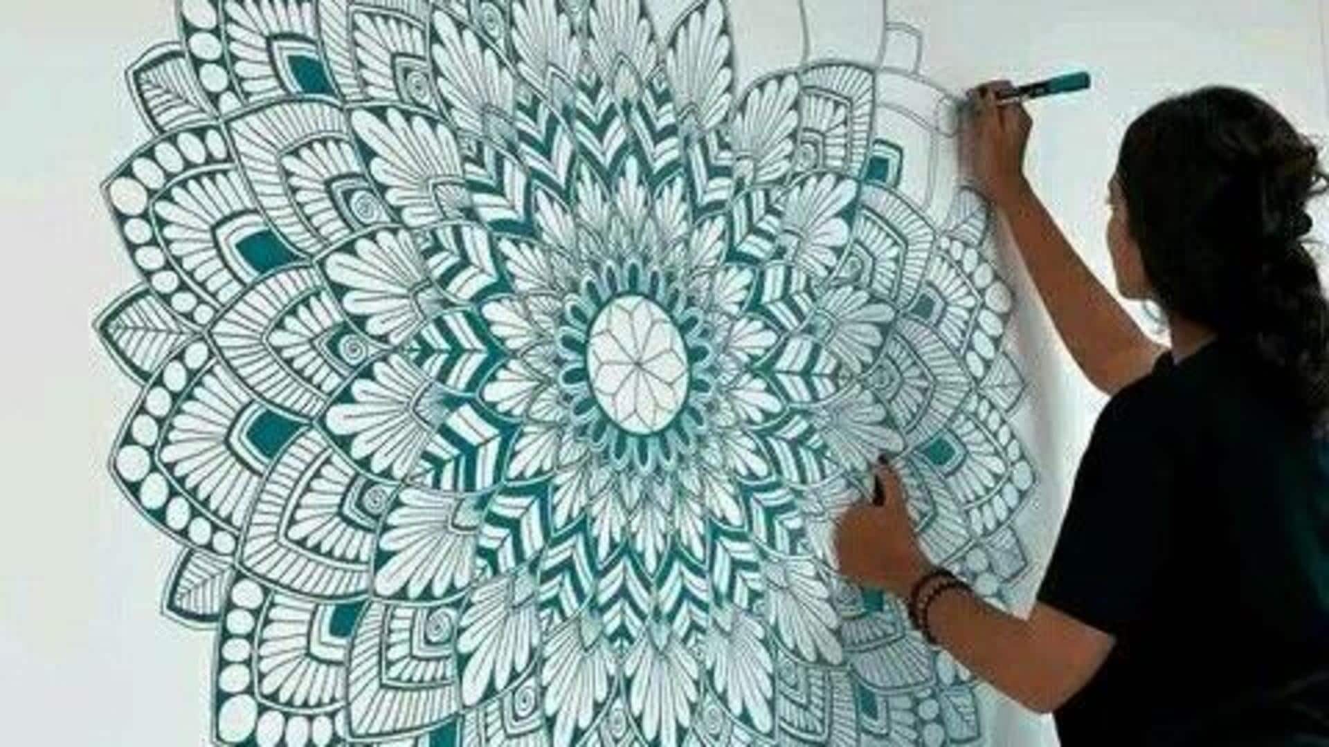 दीवार पर मंडला आर्ट बनाते समय इन 5 बातों का रखें ध्यान, नहीं होगी कोई दिक्कत