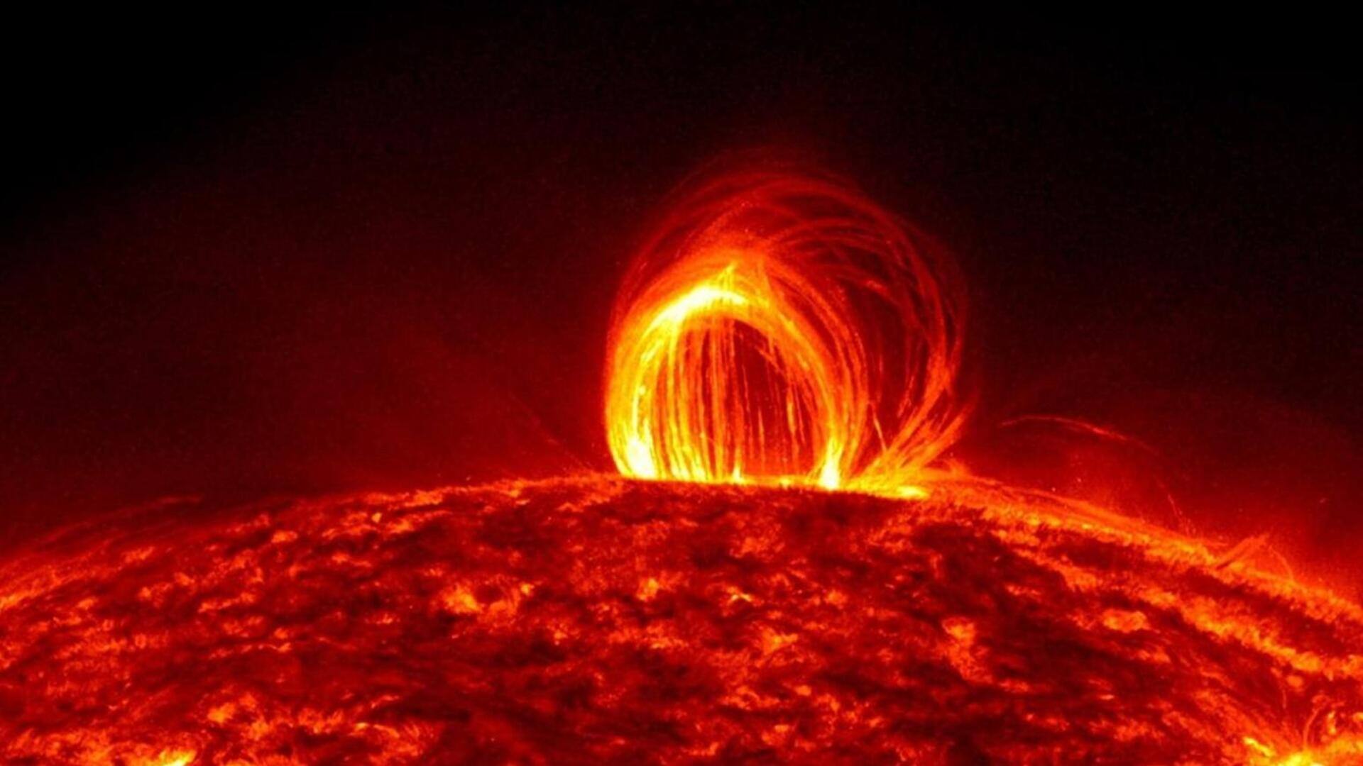सनस्पॉट में विस्फोट के बाद M-क्लास सोलर फ्लेयर हुआ उत्पन्न, सौर तूफान का अलर्ट जारी
