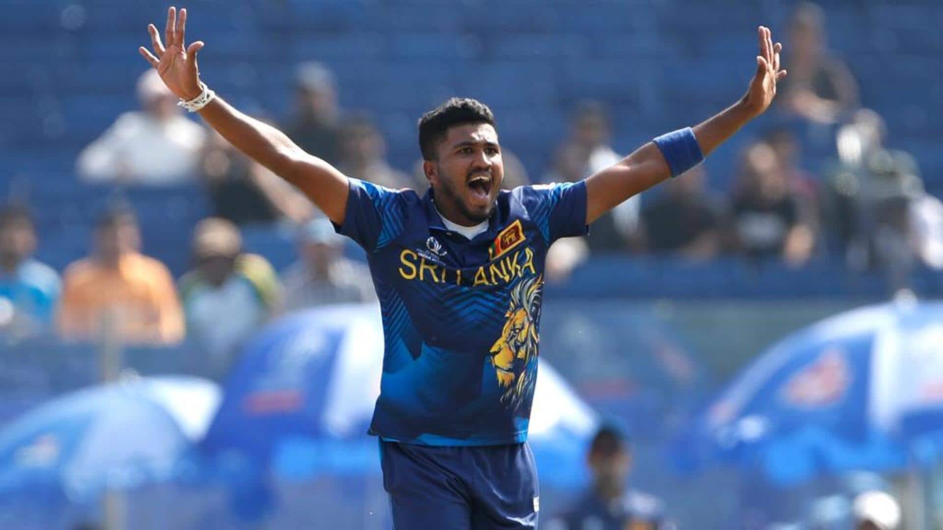 जिम्बाब्वे बनाम श्रीलंका: दिलशान मधुशंका ने पहले वनडे मैच में ली हैट्रिक, चटकाए कुल 4 विकेट 
