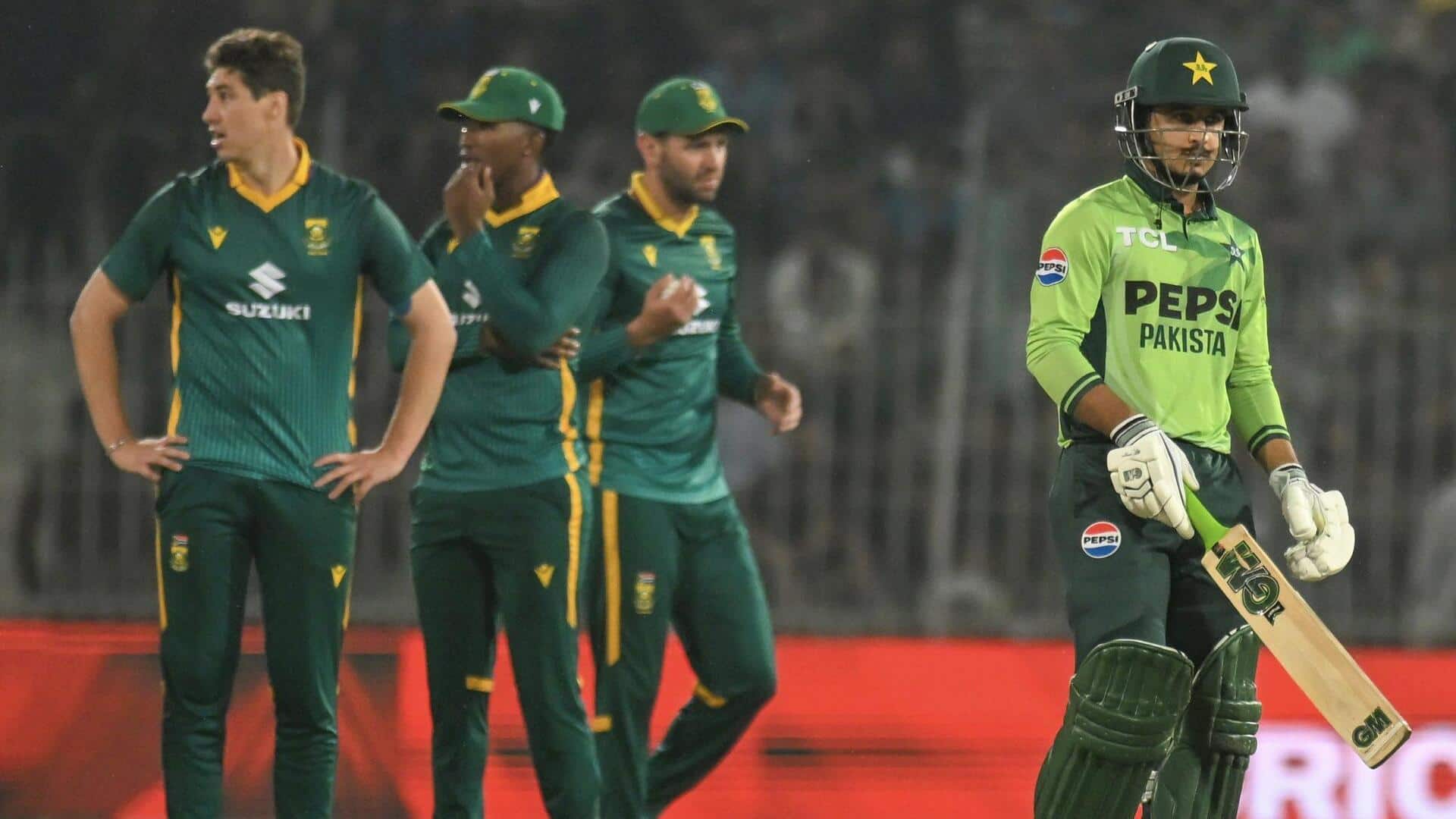 पाकिस्तान ने तीसरे वनडे में दक्षिण अफ्रीका को हराया, 2-1 से सीरीज की अपने नाम 
