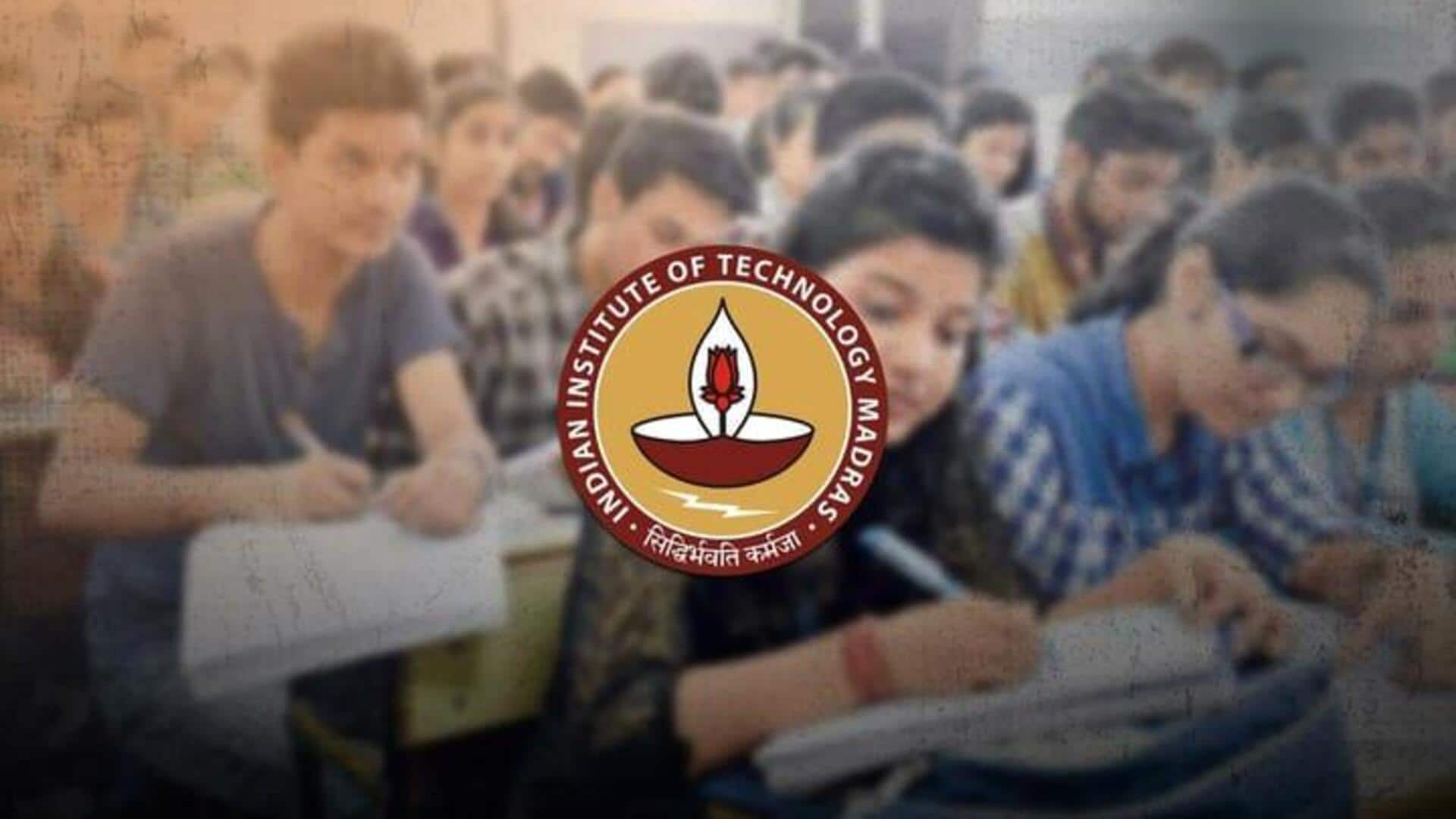 IIT मद्रास ने शुरू किया नया कार्यक्रम, JEE स्कोर के बिना मिलेगा प्रवेश
