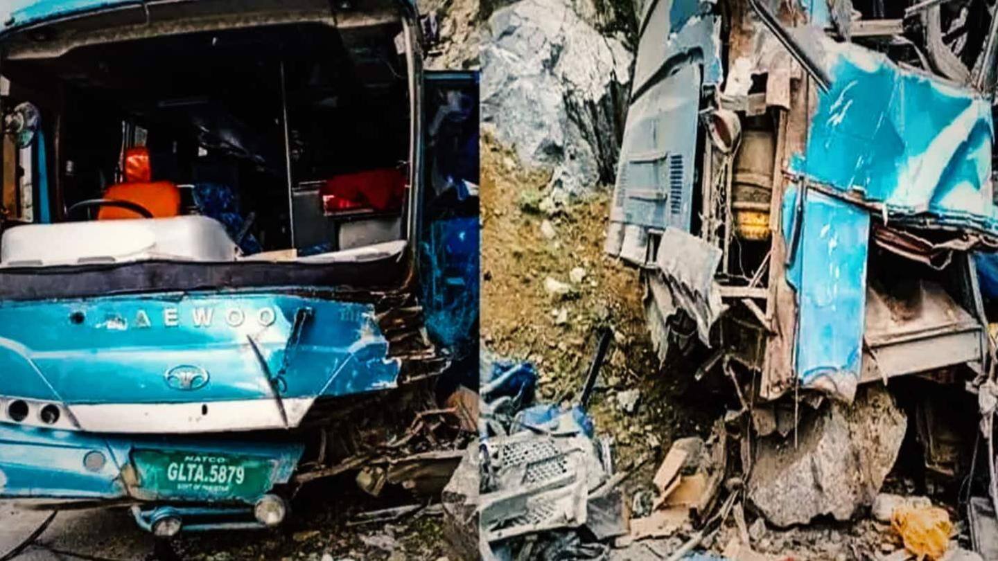 14 जुलाई को हुआ था चीनी नागरिकों की बस पर हमला 14 जुलाई को हुआ था चीनी नागरिकों की बस पर हमला