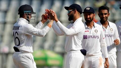 मुंबई टेस्ट: भारत ने न्यूजीलैंड को हराकर जीती टेस्ट सीरीज, मैच में बने ये रिकार्ड्स