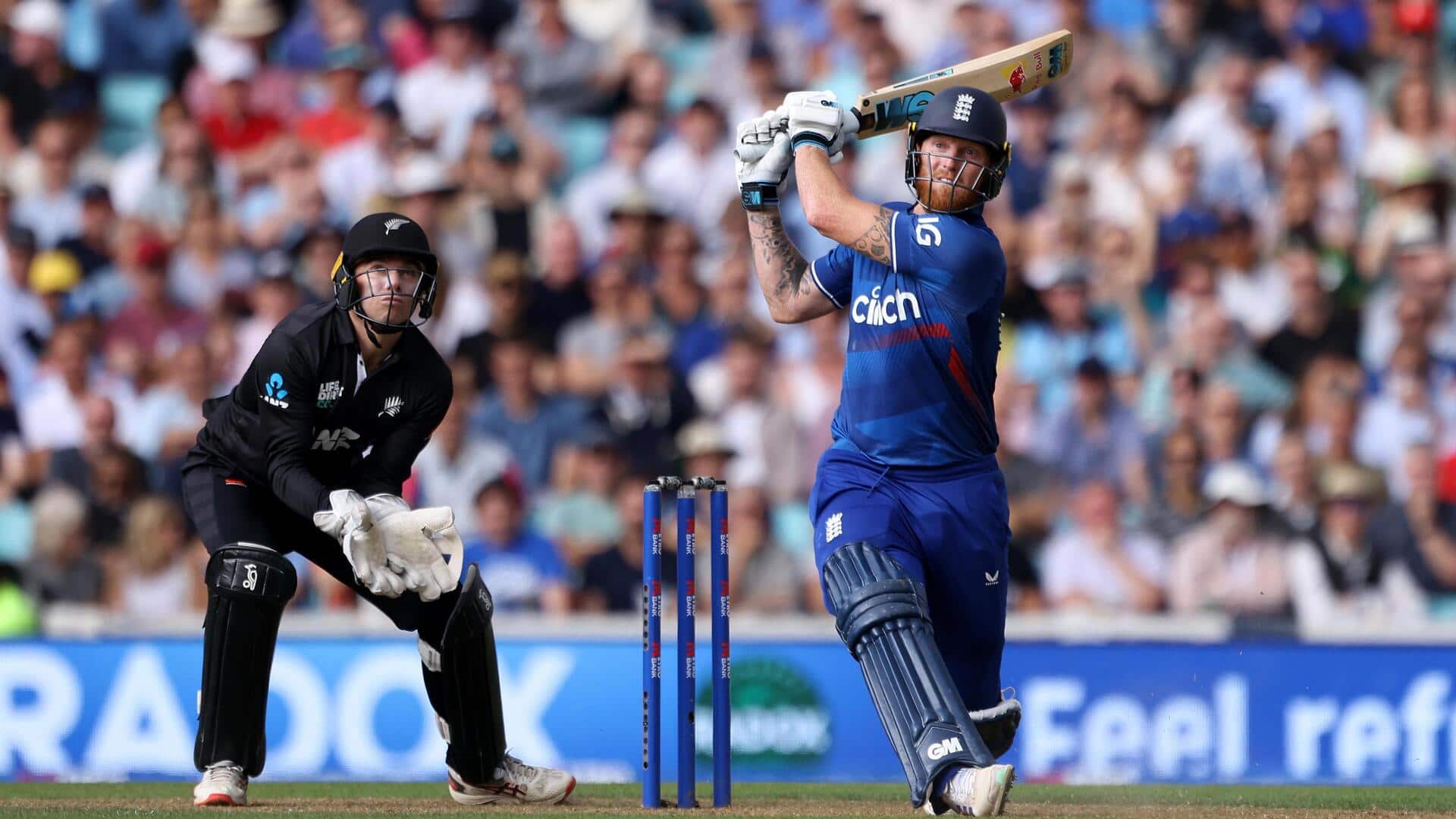 तीसरा वनडे: बेन स्टोक्स की रिकॉर्डतोड़ पारी की बदौलत इंग्लैंड ने न्यूजीलैंड को हराया 