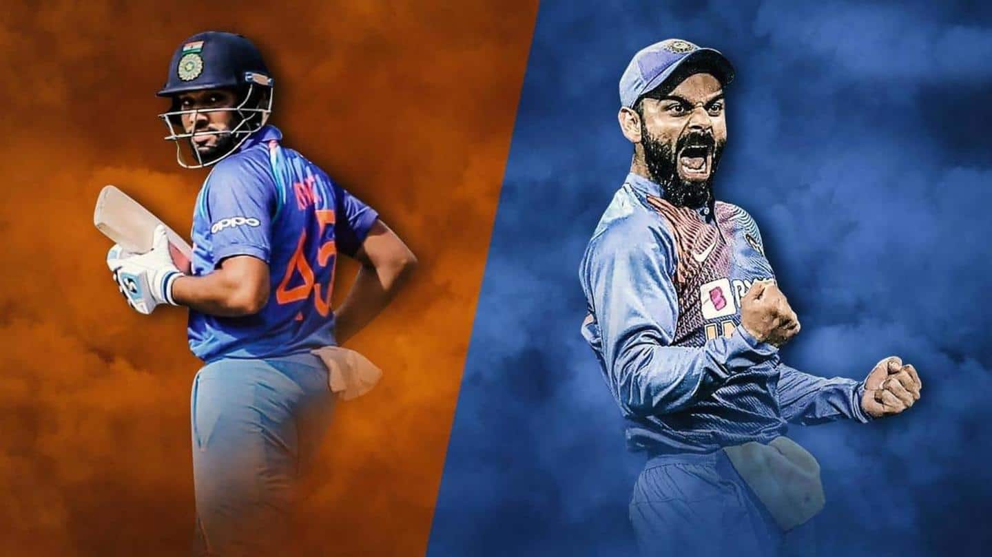 टी-20 क्रिकेट में कैसी रही है रोहित और कोहली की कप्तानी?