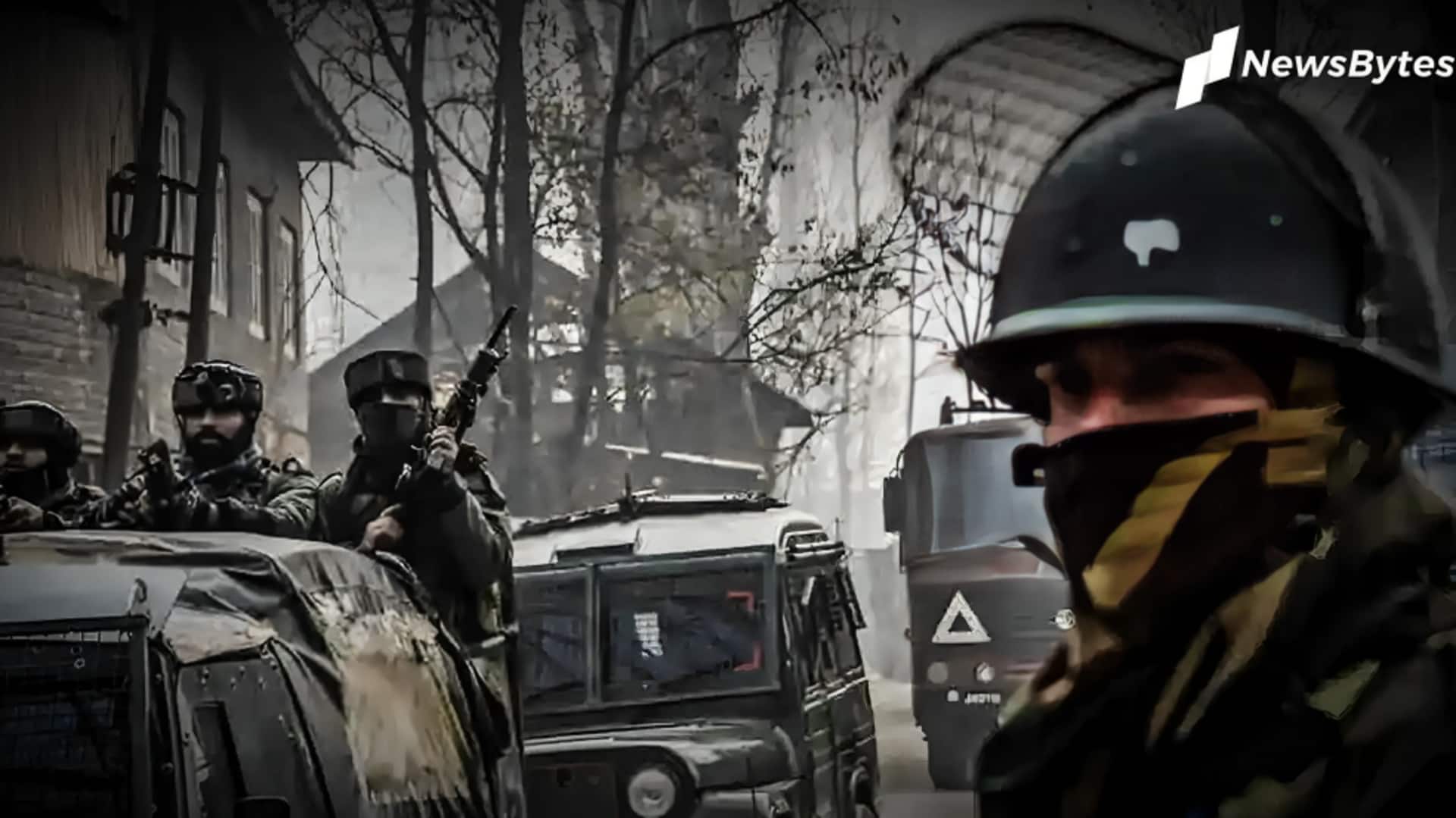 जम्मू-कश्मीर: पुलवामा में सुरक्षाबलों और आतंकवादियों की मुठभेड़, 1 आतंकी ढेर 