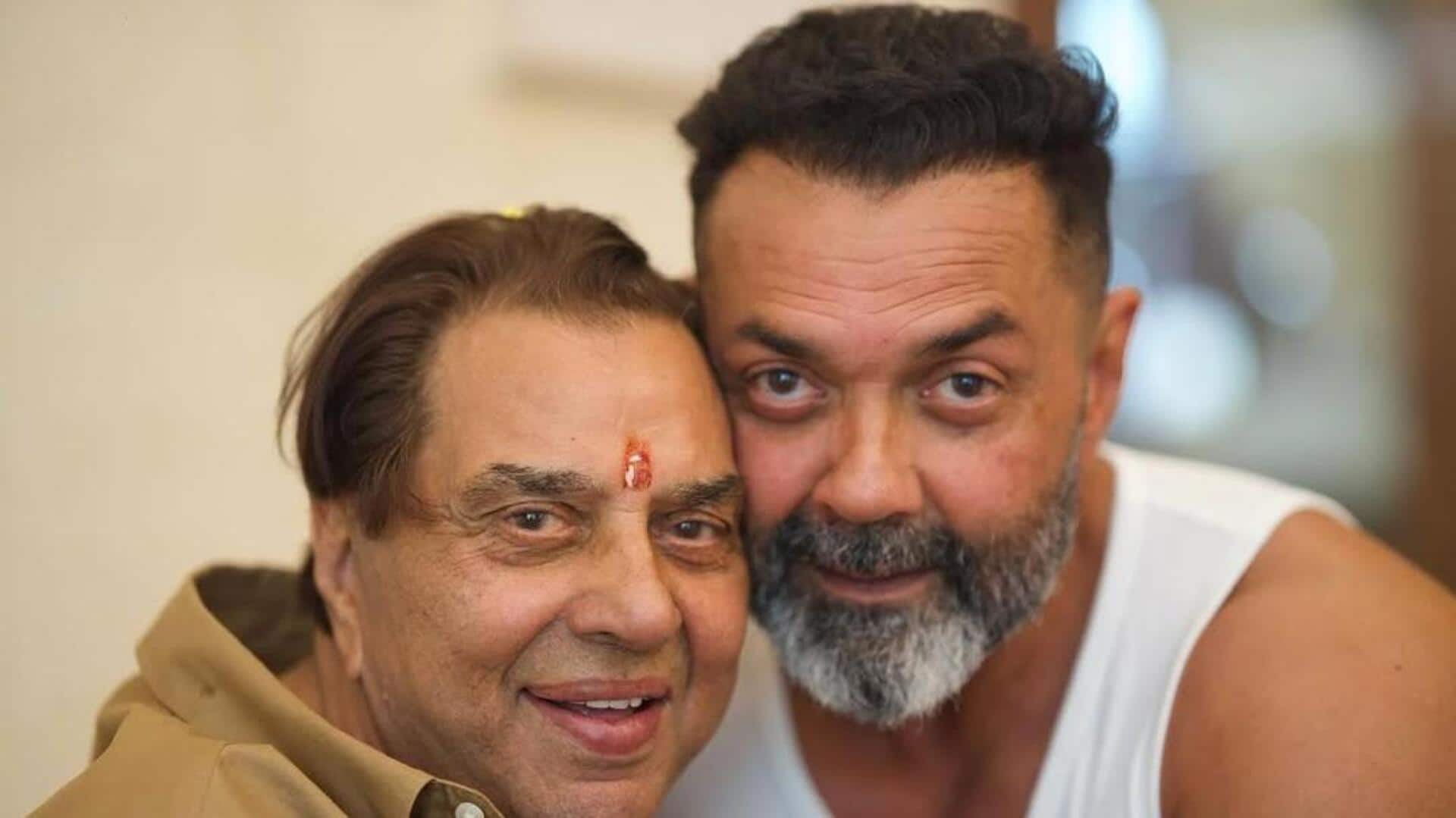 धर्मेंद्र रह रहे अपनी पहली पत्नी प्रकाश कौर के साथ, बॉबी देओल ने सब बता दिया धर्मेंद्र रह रहे अपनी पहली पत्नी प्रकाश कौर के साथ, बॉबी देओल ने सब बता दिया