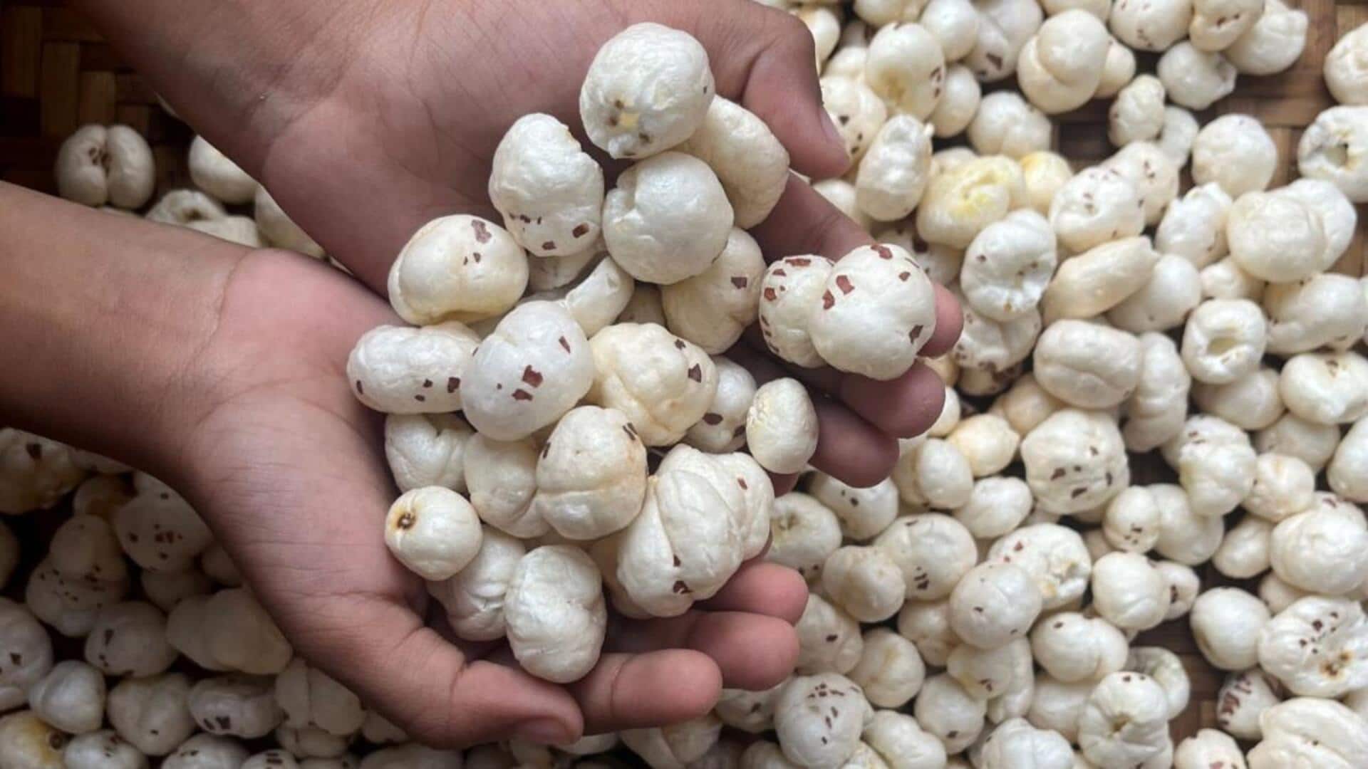 रोजाना मखाने का सेवन करने से मिल सकते हैं ये फायदे