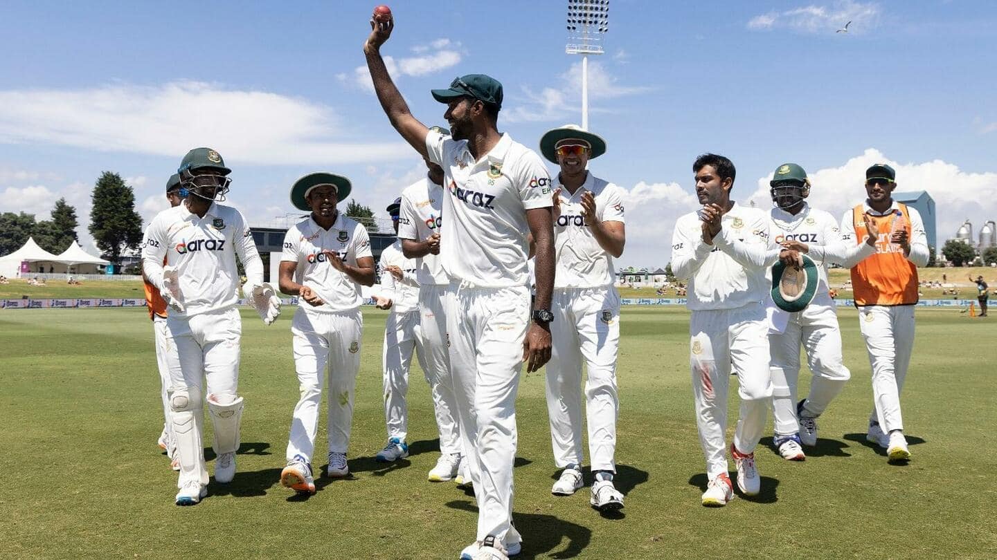 भारत के खिलाफ टेस्ट सीरीज के लिए बांग्लादेश की टीम का ऐलान