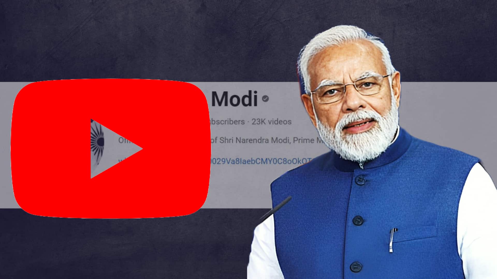 प्रधानमंत्री नरेंद्र मोदी के यूट्यूब चैनल पर सब्सक्राइब की संख्या 2 करोड़ पार, रचा इतिहास