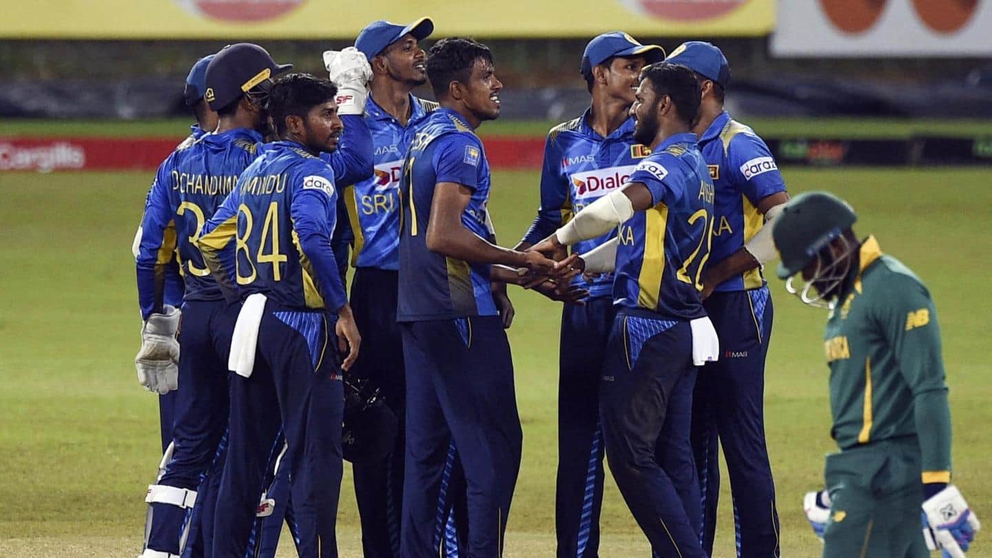 तीसरे वनडे में दक्षिण अफ्रीका को हराकर श्रीलंका ने जीती सीरीज, बने ये रिकार्ड्स