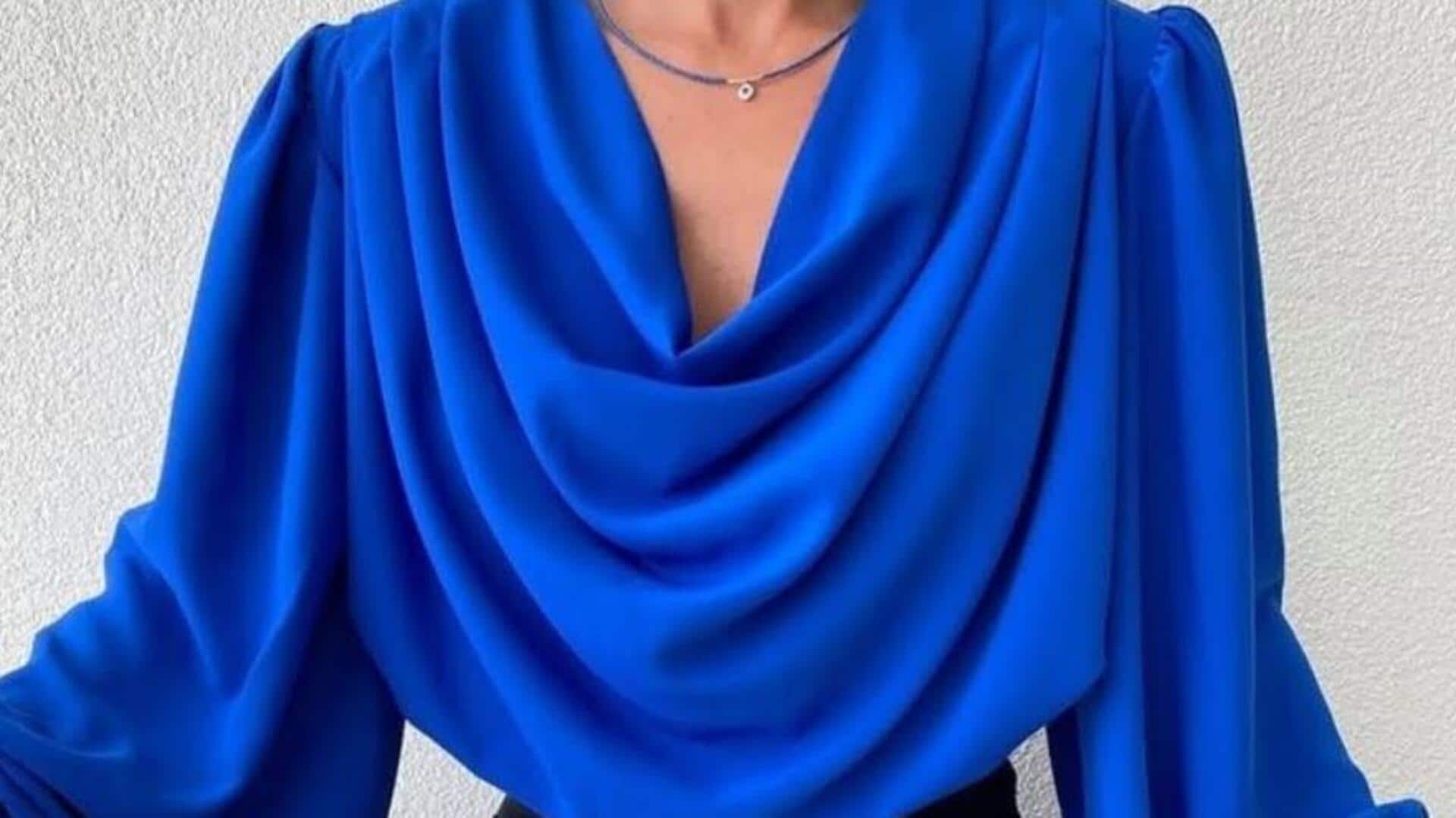 हर मौके के लिए बेहतरीन हैं काउल नेक टॉप, इन 5 स्टाइल्स को आजमाएं