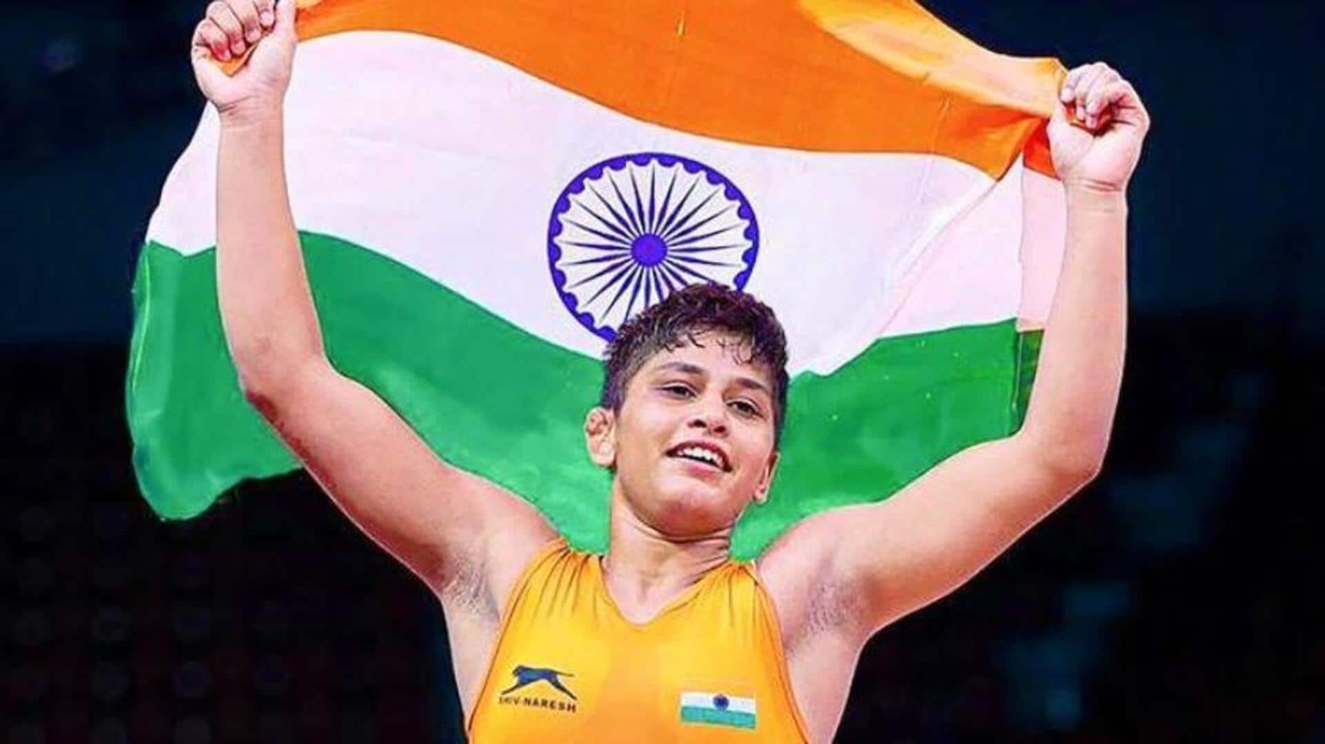 एशियाई खेल 2026: भारतीय पहलवान अंतिम पंघाल ने जीता रजत पदक, फाइनल में मिली हार