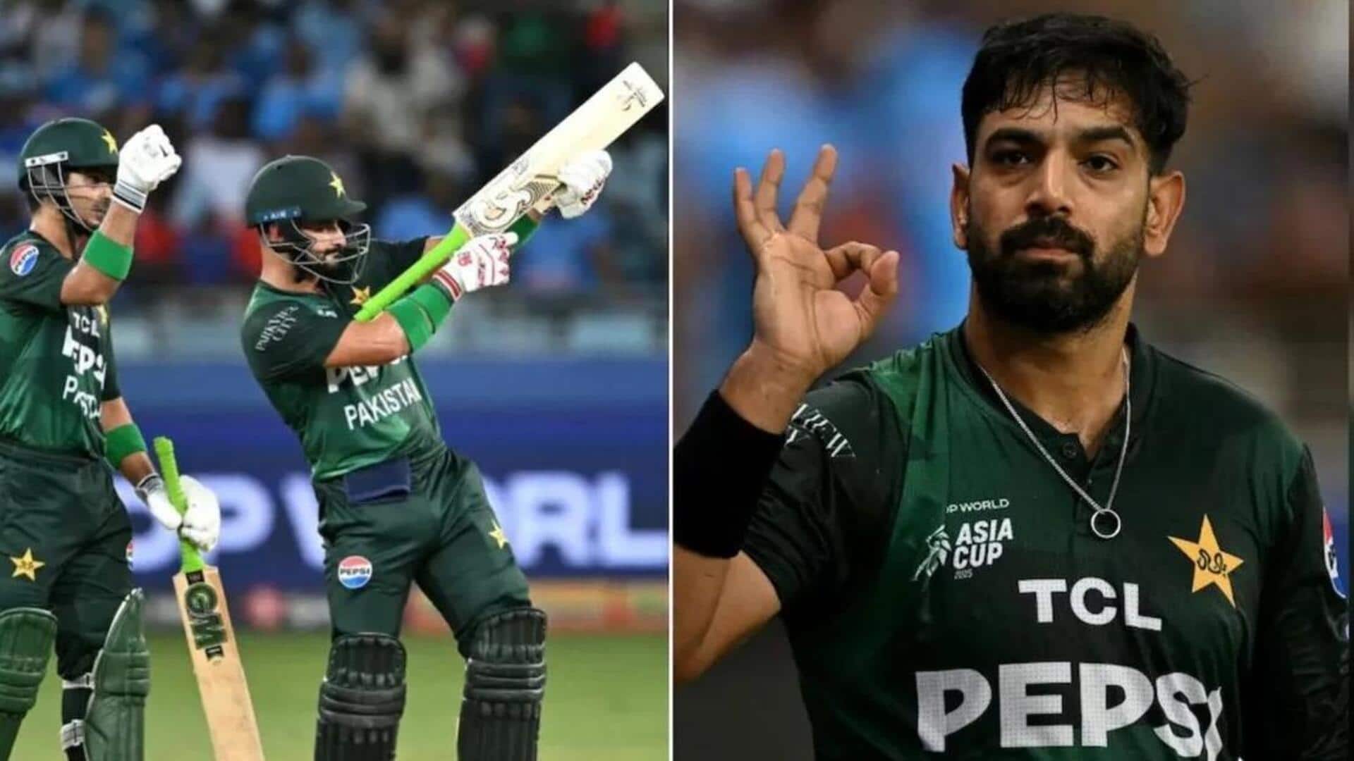 एशिया कप 2025: ICC ने पाकिस्तानी खिलाड़ियों के 'भड़काऊ इशारों' पर की कार्रवाई, फटकार भी लगाई 