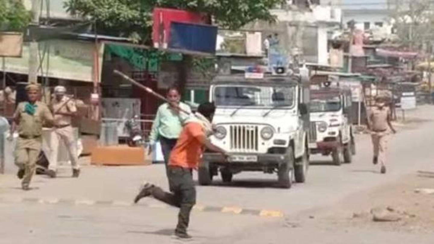 रविवार सुबह फिर आमने-सामने हुए दोनों समुदाय रविवार सुबह फिर आमने-सामने हुए दोनों समुदाय