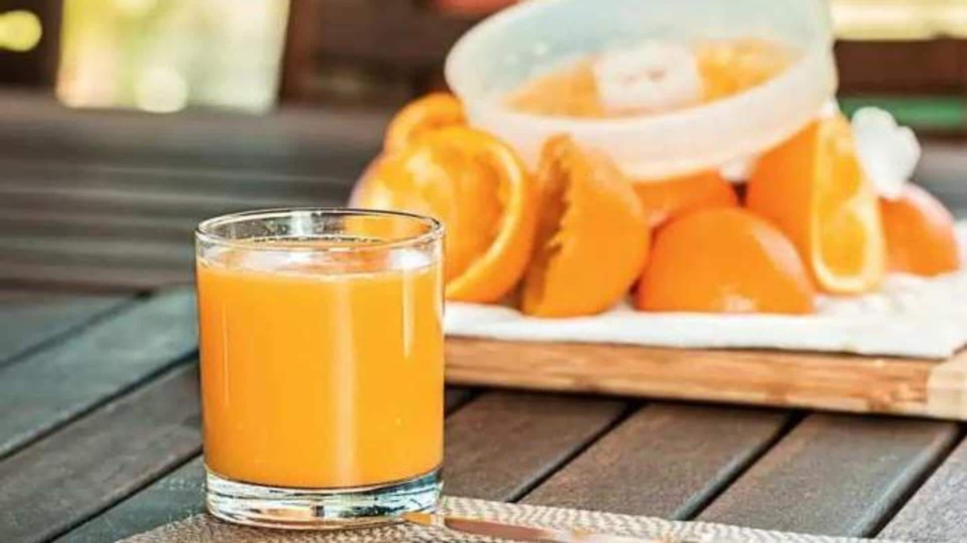 जूसर नहीं है? मिक्सी में भी बना सकते हैं टेस्टी संतरे का जूस