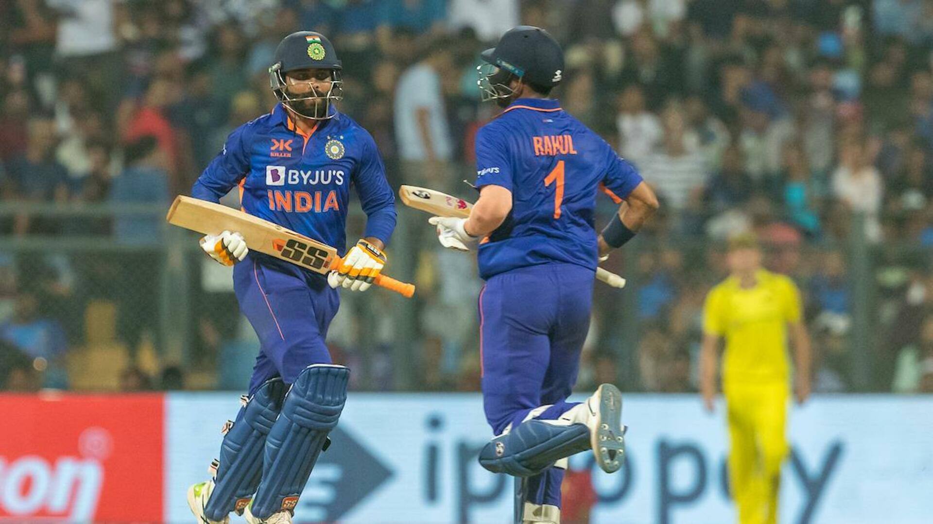 भारत ने पहले वनडे में ऑस्ट्रेलिया को हराया, राहुल ने लगाया अर्धशतक 