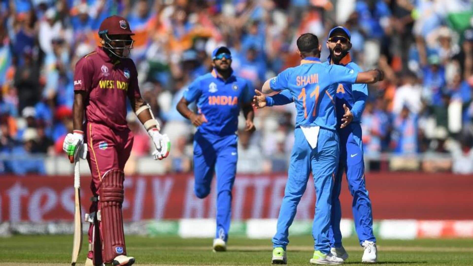 वेस्टइंडीज बनाम भारत: वनडे सीरीज की टीमें, शेड्यूल और अन्य अहम जानकारी
