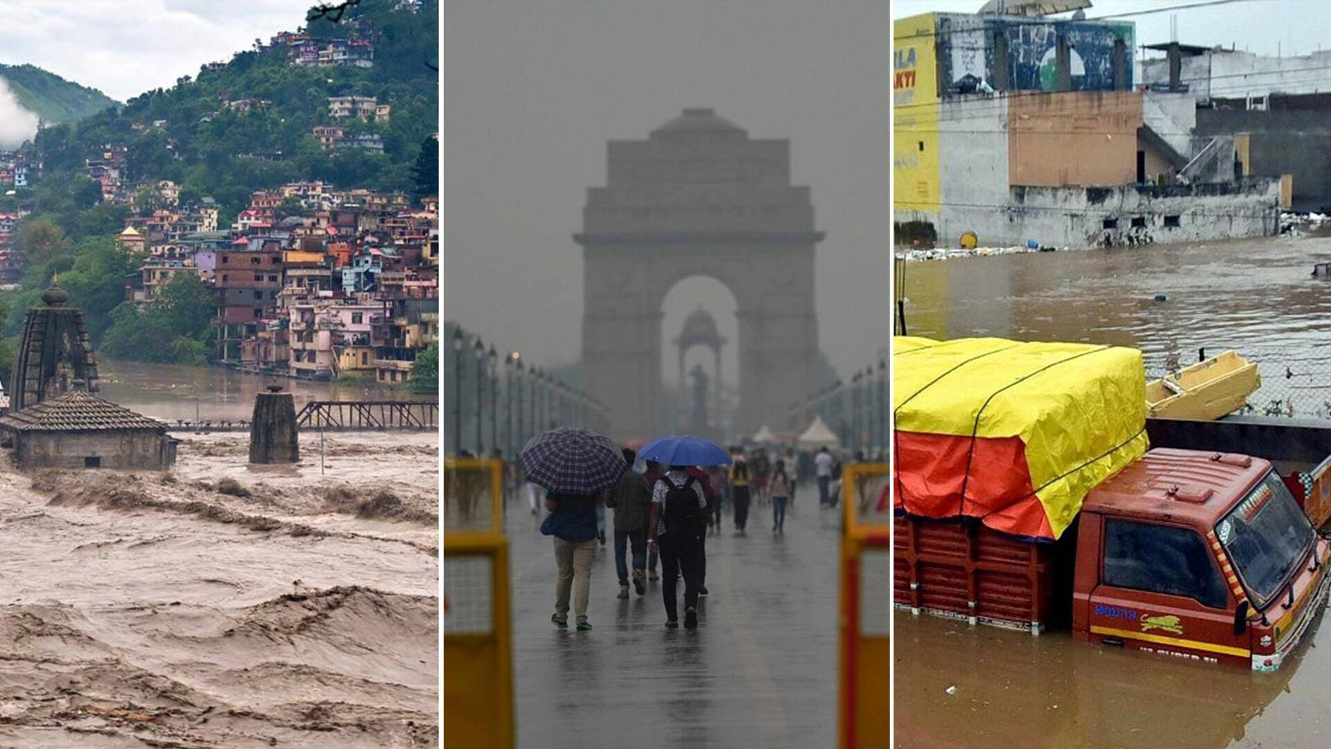 दिल्ली समेत कई राज्यों में बारिश का येलो अलर्ट, महाराष्ट्र में 101 लोगों की मौत