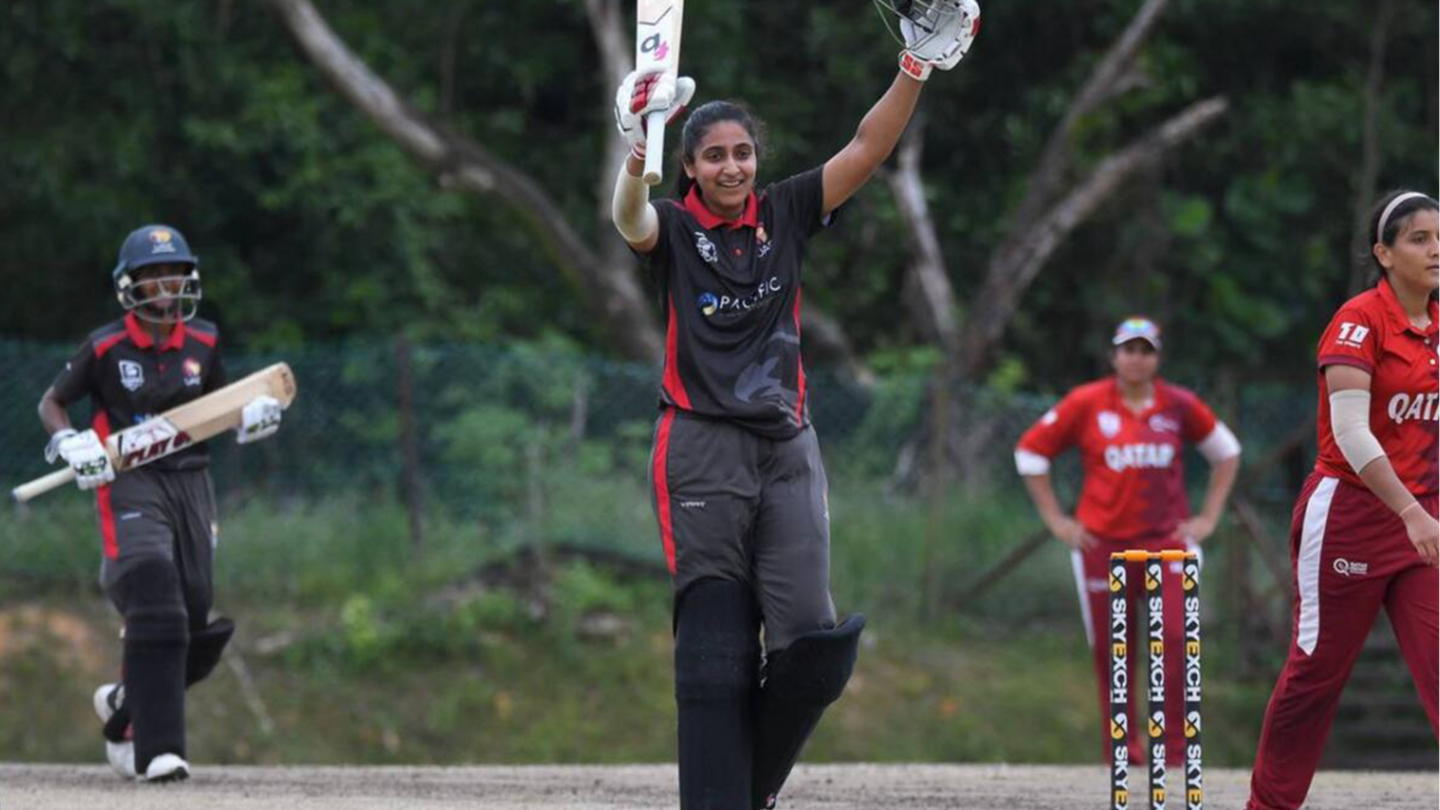 UAE की ईशा ओझा बनी 'ICC एसोसिएट महिला क्रिकेटर ऑफ द ईयर', ऐसा रहा प्रदर्शन