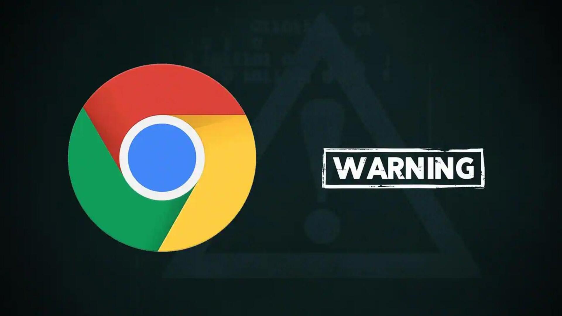 गूगल क्रोम के जरिए साइबर हमला कर रहें जालसाज, आप ऐसे रहें सुरक्षित