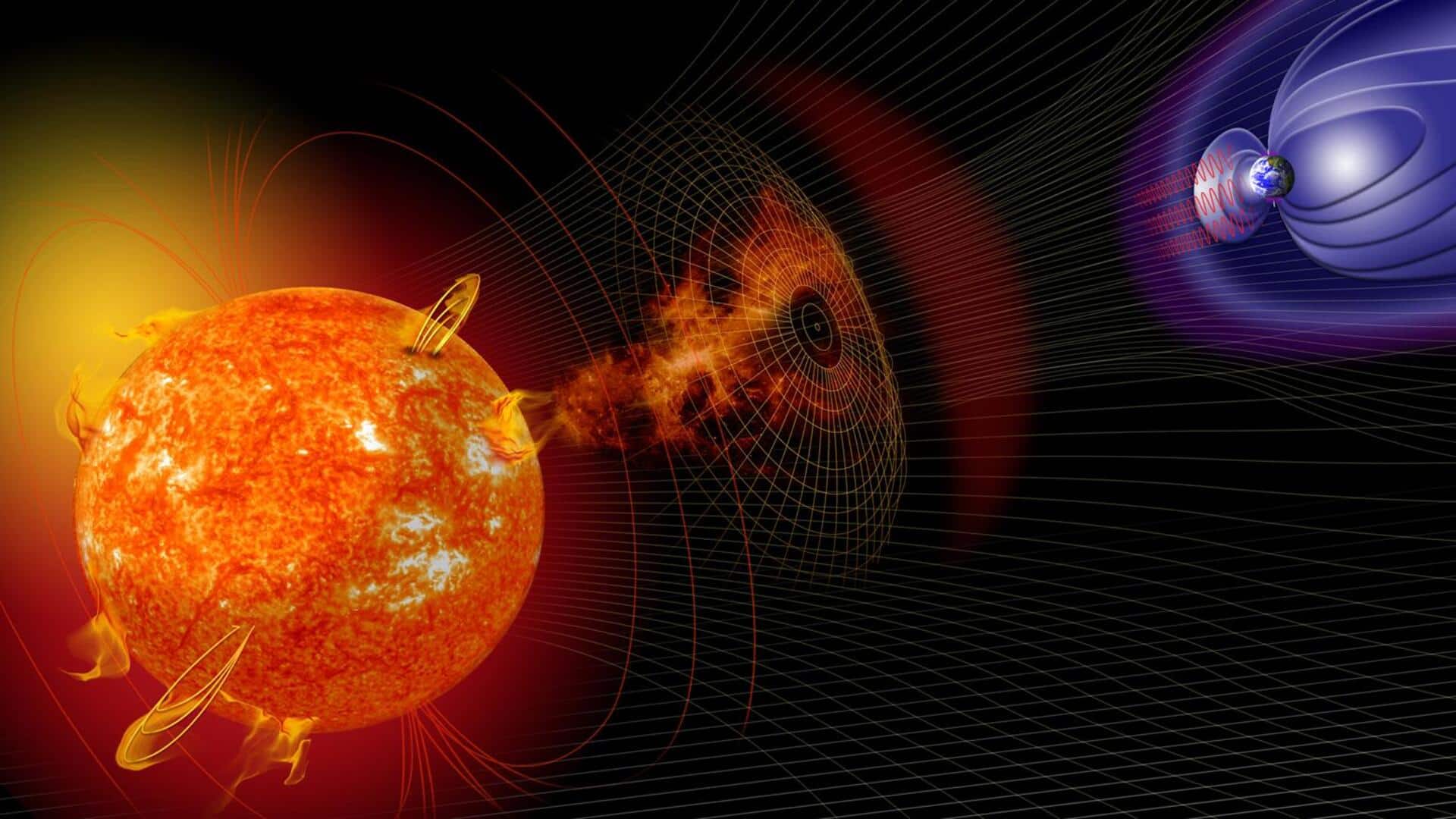 पृथ्वी की तरफ बढ़ रहा CME, नासा ने सौर तूफान को लेकर जारी किया अलर्ट
