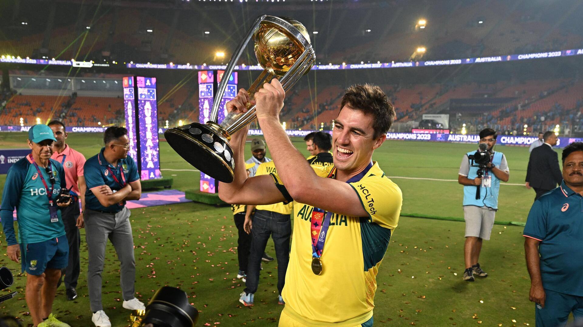 ऑस्ट्रेलिया को विश्व विजेता बनाने वाले कमिंस की वनडे में कैसी रही है कप्तानी? जानिए आंकड़े