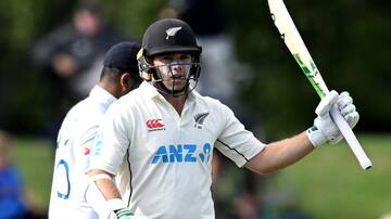 न्यूजीलैंड के लिए 5,000 या उससे अधिक टेस्ट रन बनाने वाले दूसरे ओपनर बने टॉम लैथम 