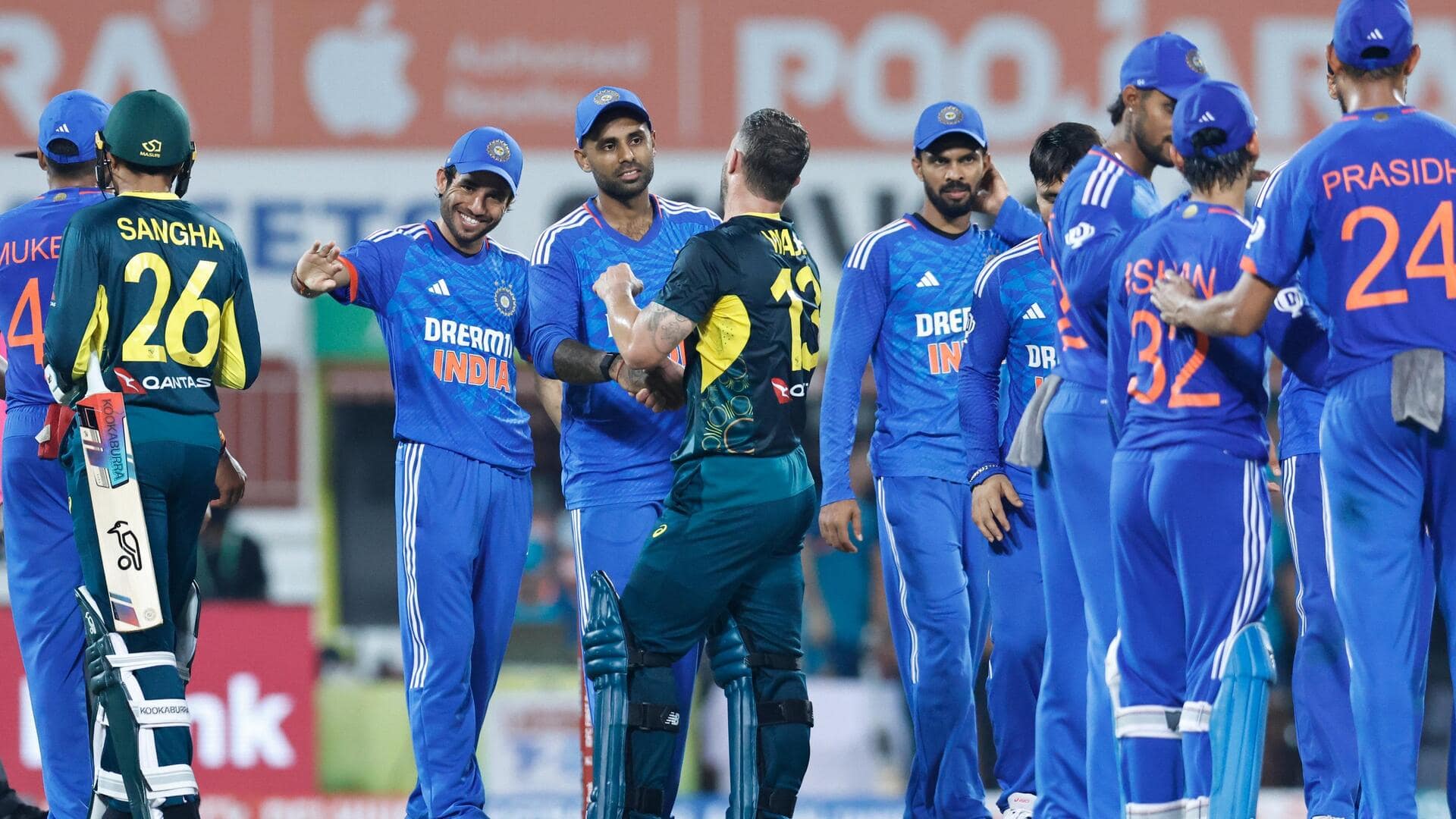  तीसरा टी-20: ऑस्ट्रेलिया ने भारत के खिलाफ टॉस जीतकर चुनी गेंदबाजी
