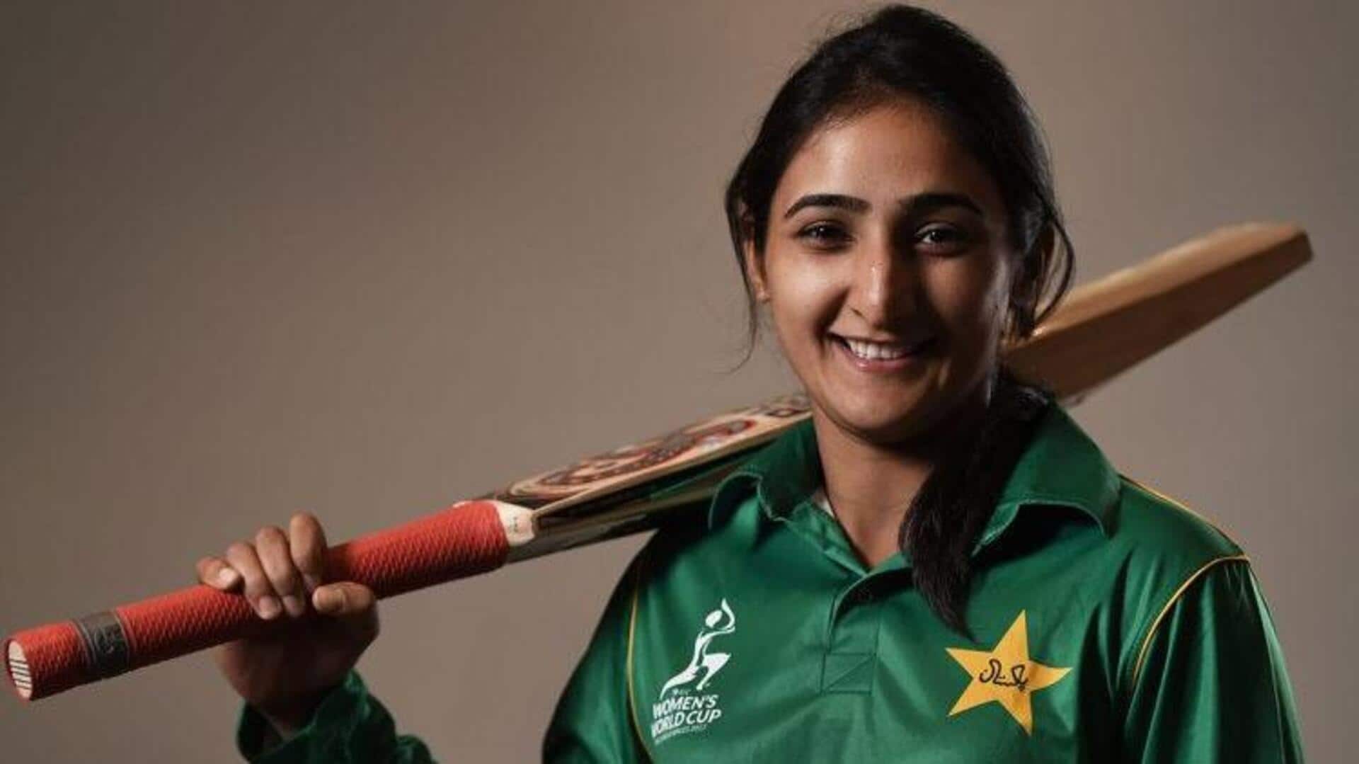 पाकिस्तान महिला क्रिकेट टीम की पूर्व कप्तान और दिग्गज खिलाड़ी बिस्माह मारूफ ने लिया संन्यास