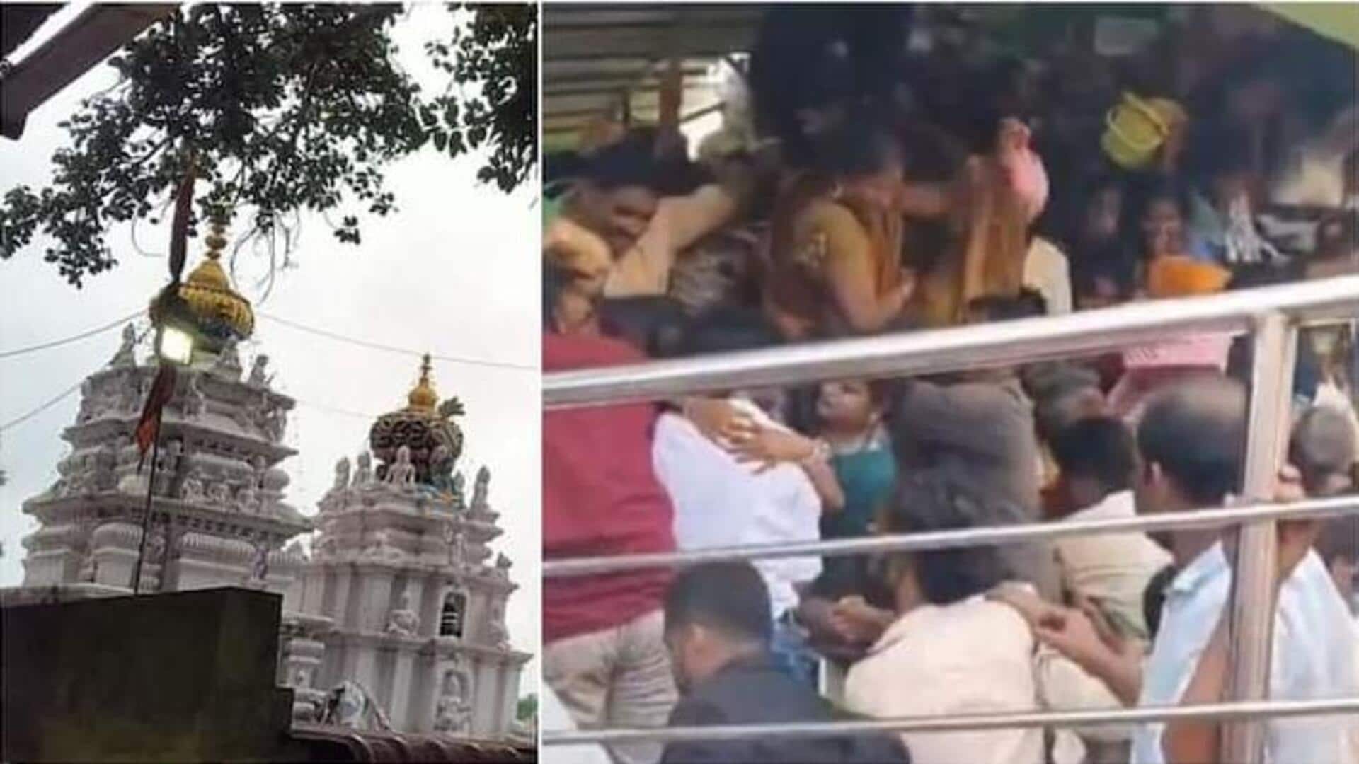 वेंकटेश्वर स्वामी मंदिर बनवाने वाले व्यक्ति का बड़ा बयान, कहा- भगदड़ के लिए कोई जिम्मेदार नहीं