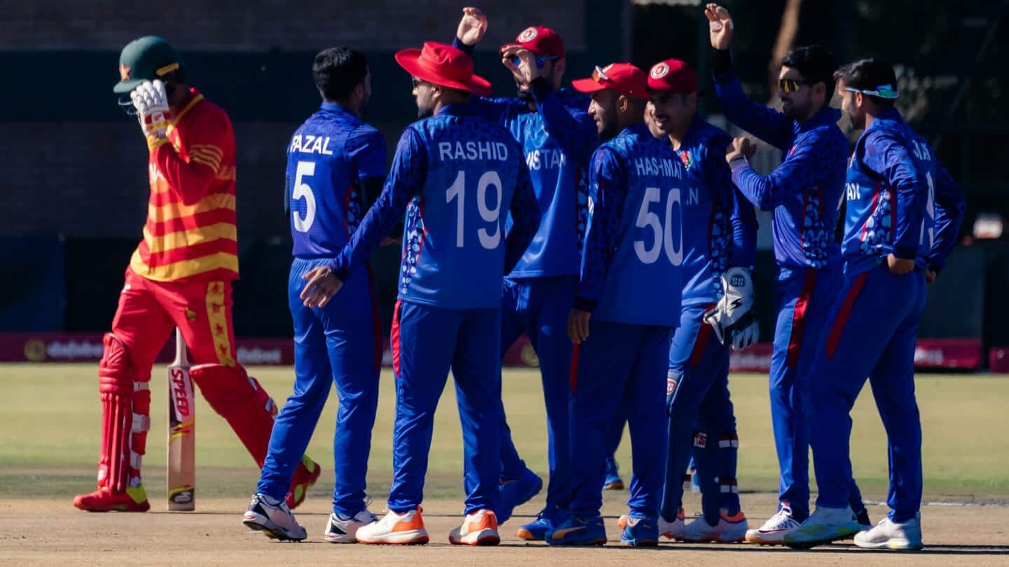 जिम्बाब्वे बनाम अफगानिस्तान: लगातार दूसरा वनडे जीतकर अफगानिस्तान ने हासिल की अजेय बढ़त