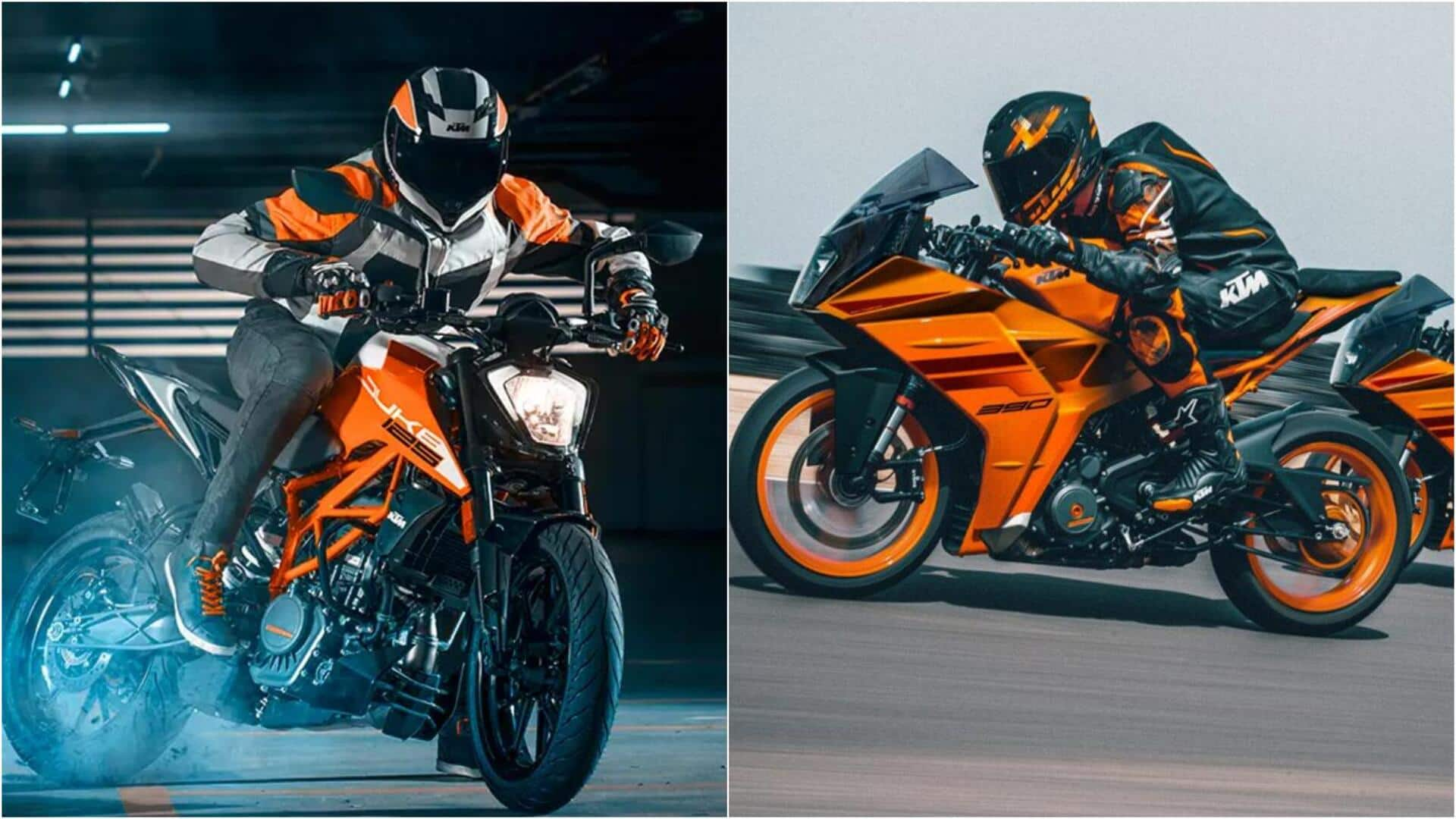 KTM ड्यूक 125 और RC 125 भारत में बंद, इस तारीख से नहीं होगी बिक्री 