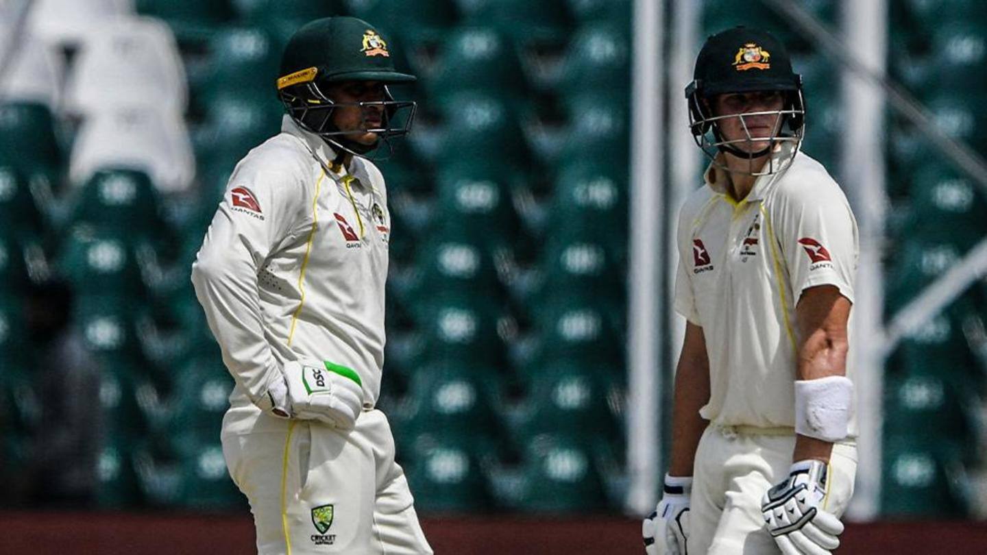 पाकिस्तान बनाम ऑस्ट्रेलिया, तीसरा टेस्ट: ऑस्ट्रेलिया ने की मजबूत शुरुआत, ऐसा रहा पहला दिन