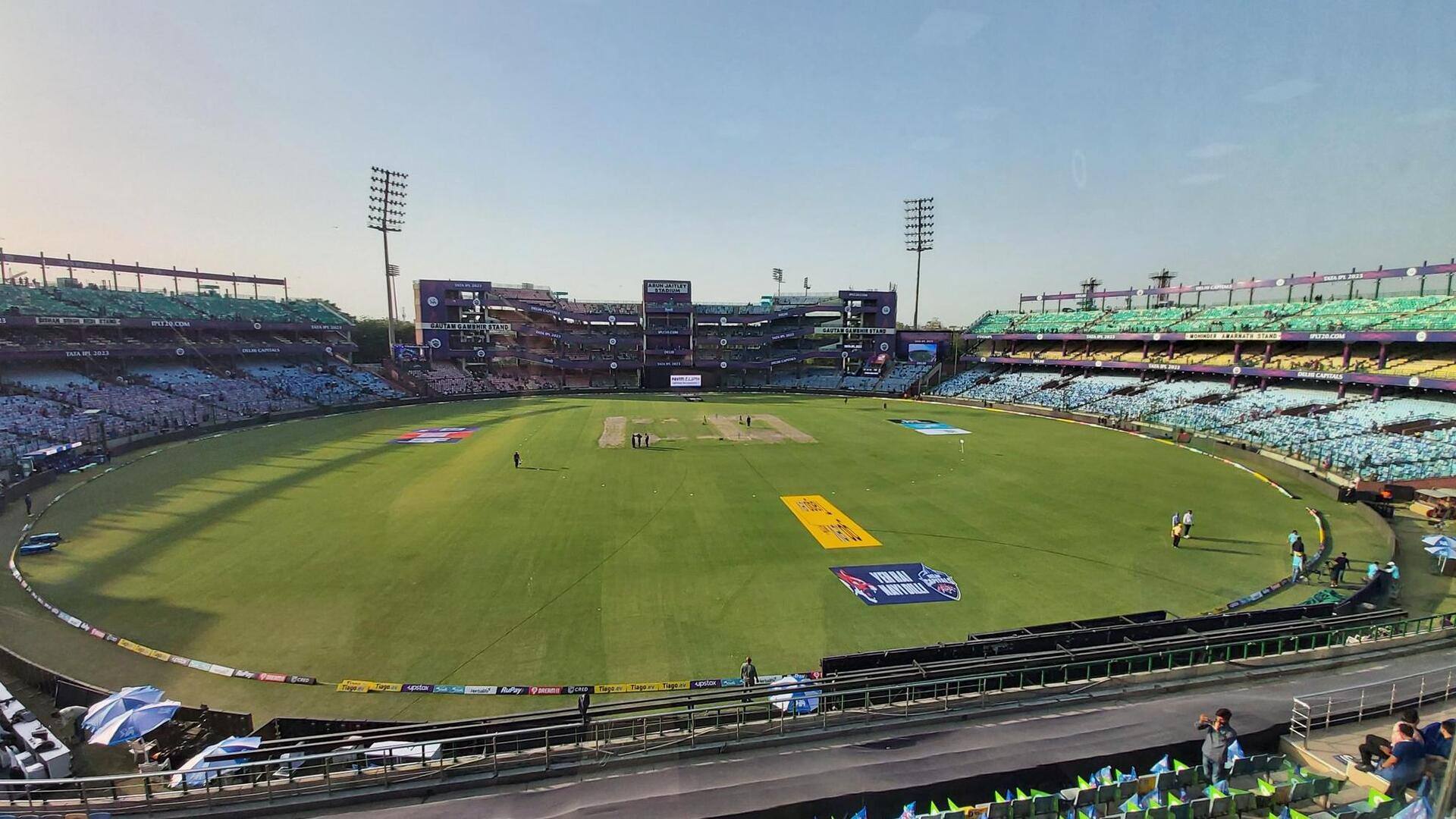 IPL 2023: DC बनाम KKR मुकाबले की पिच रिपोर्ट, जानिए अरुण जेटली स्टेडियम के आंकड़े 