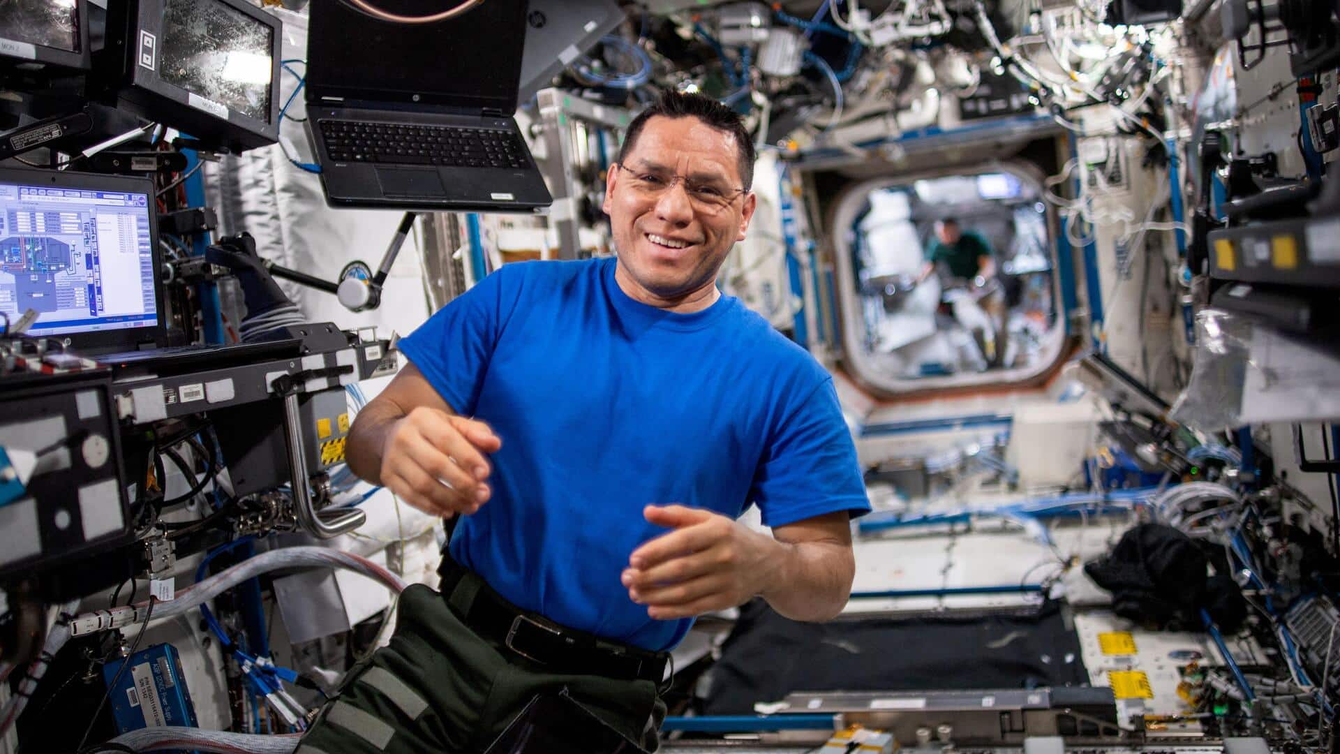 फ्रैंक रुबियो ने अंतरराष्ट्रीय स्पेस स्टेशन में बिताए 371 दिन, बनाया नया रिकॉर्ड