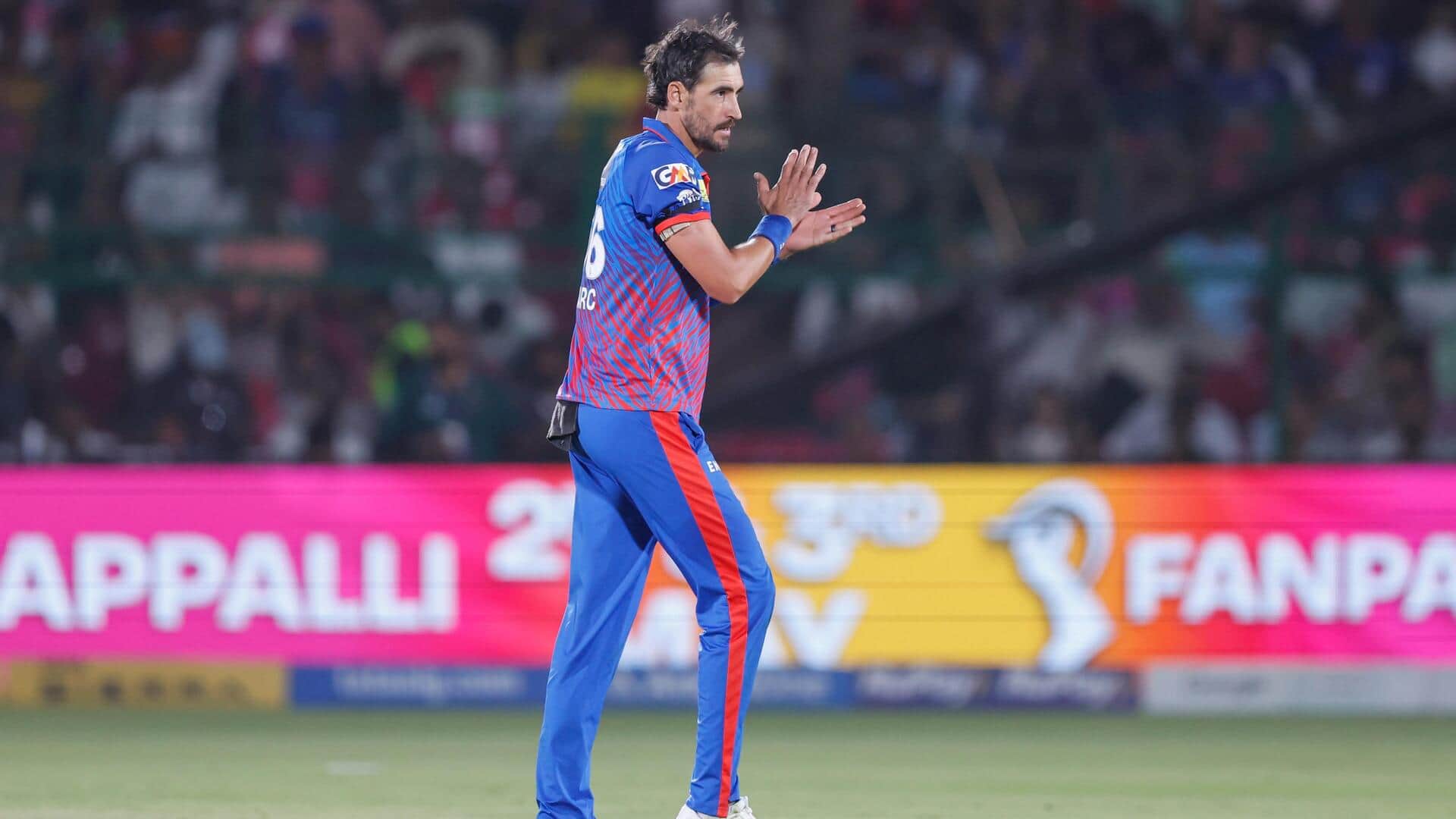 IPL 2026: मिचेल स्टार्क ने RR के खिलाफ लिए 3 विकेट, जानिए उनके आंकड़े