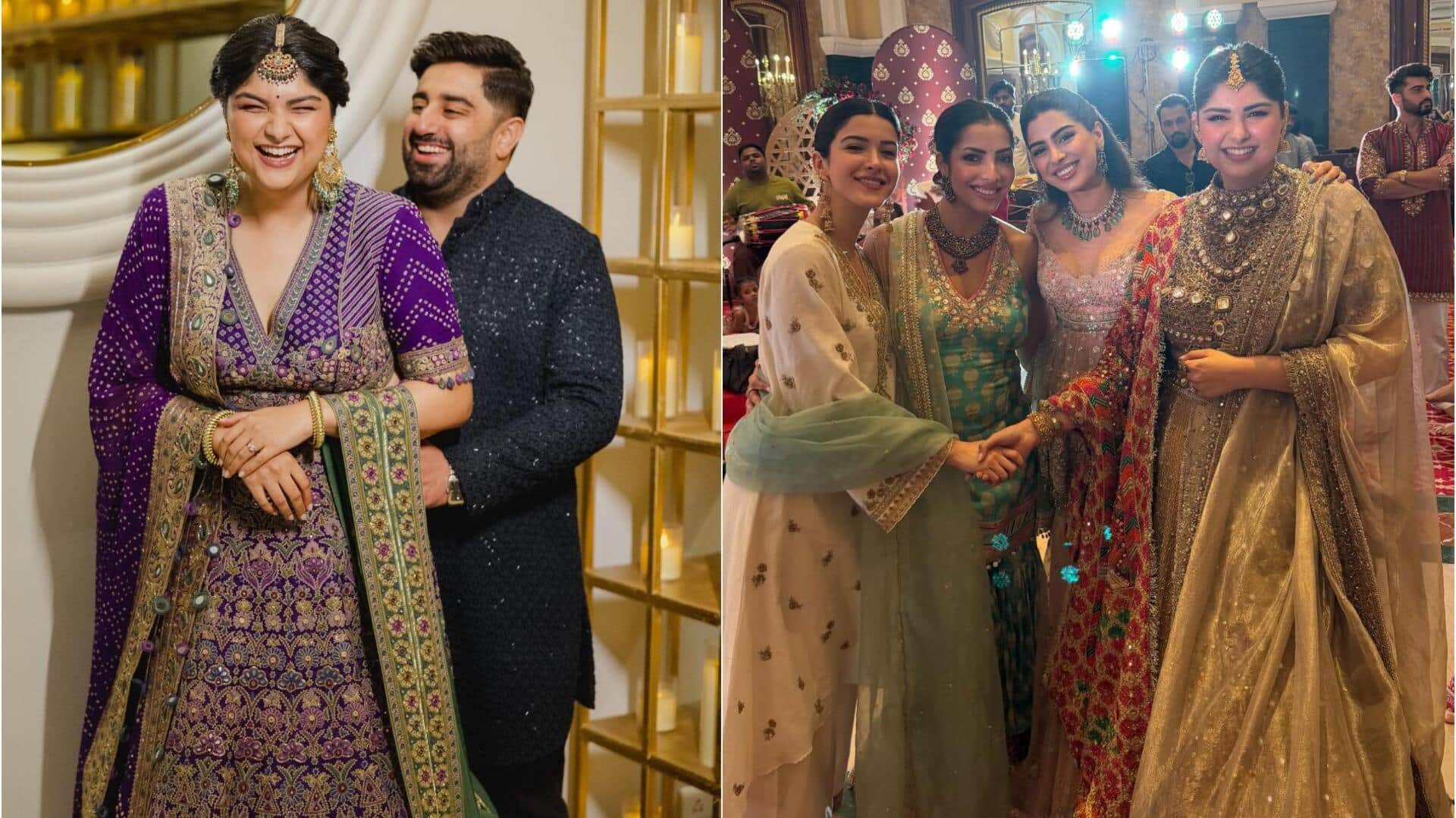 अंशुला कपूर और रोहन ठक्कर की शादी की रस्में शुरू, कार्यक्रम से सामने आईं ये तस्वीरे